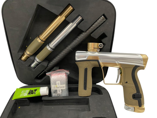 Used Planet Eclipse Cs2 Paintball Gun Silver/Bronze Paintball Gun from CPXBrosPaintball Buy/Sell/Trade Paintball Markers, New Paintball Guns, Paintball Hoppers, Paintball Masks, and Hormesis Headbands