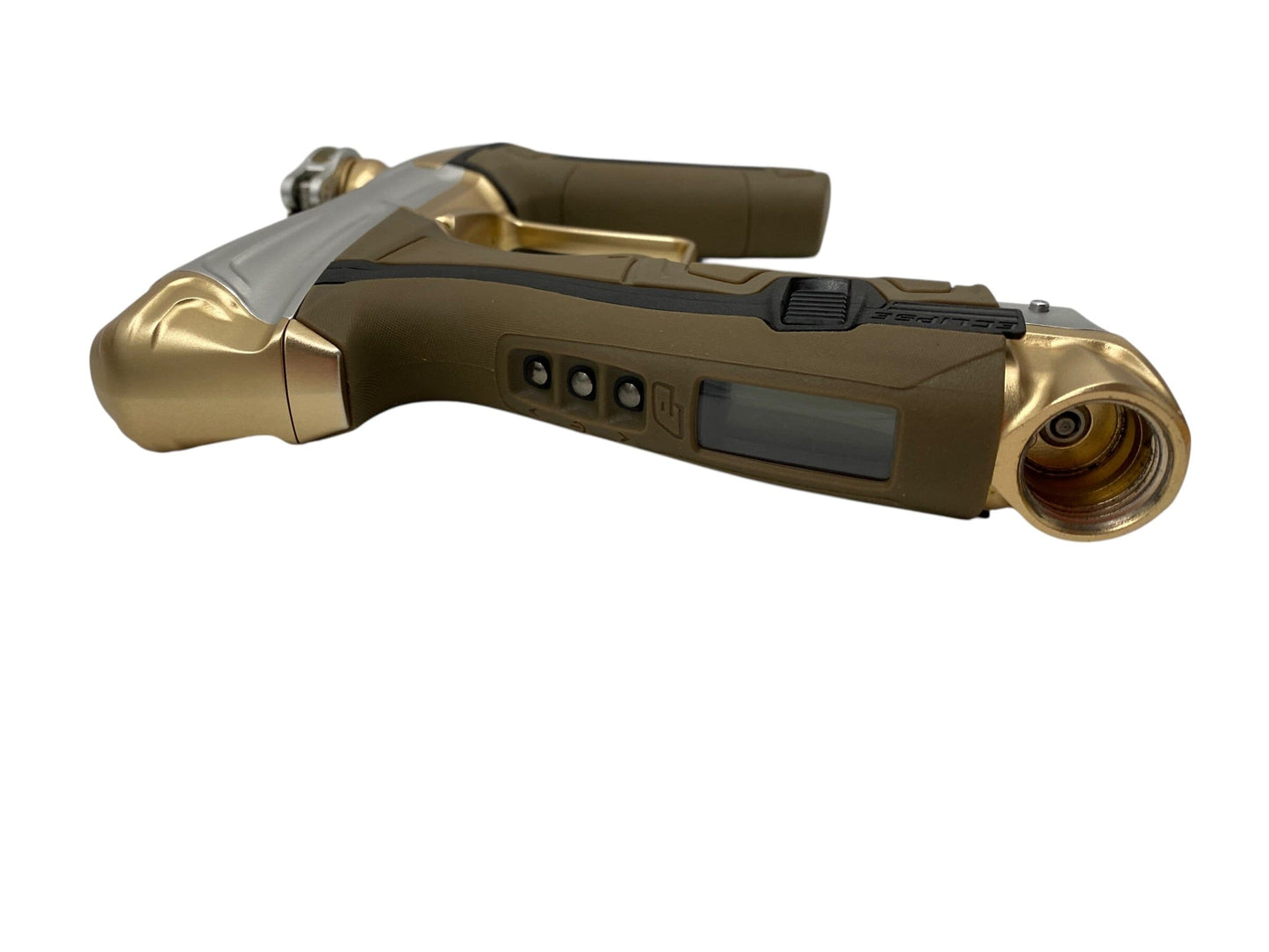 Used Planet Eclipse Cs2 Paintball Gun Silver/Bronze Paintball Gun from CPXBrosPaintball Buy/Sell/Trade Paintball Markers, New Paintball Guns, Paintball Hoppers, Paintball Masks, and Hormesis Headbands