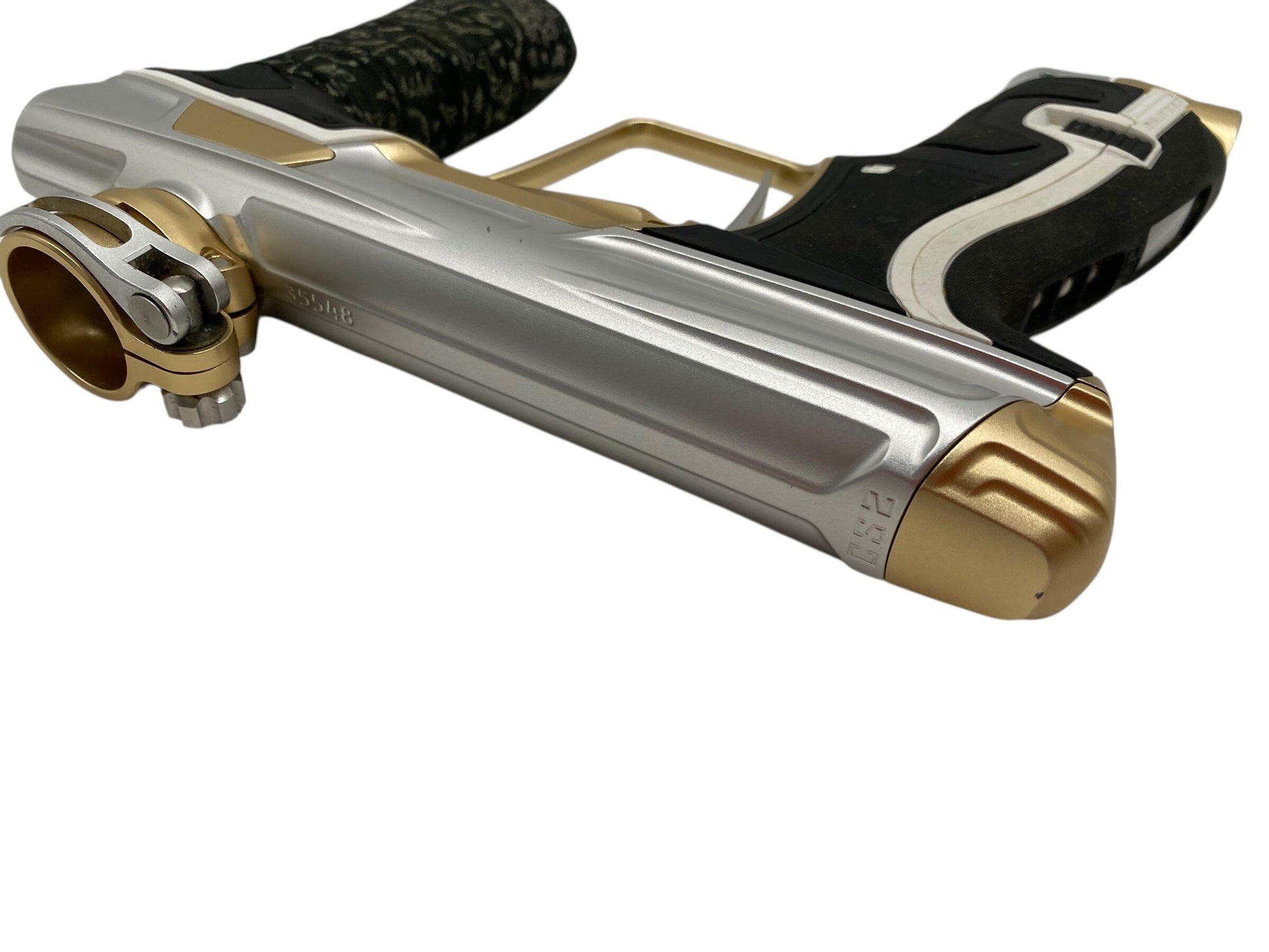 Used Planet Eclipse Cs2 Paintball Gun Silver/Bronze Paintball Gun from CPXBrosPaintball Buy/Sell/Trade Paintball Markers, New Paintball Guns, Paintball Hoppers, Paintball Masks, and Hormesis Headbands