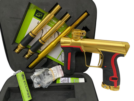 Used Planet Eclipse CS2 Pro Gold/Gold Paintball Gun Paintball Gun from CPXBrosPaintball Buy/Sell/Trade Paintball Markers, New Paintball Guns, Paintball Hoppers, Paintball Masks, and Hormesis Headbands