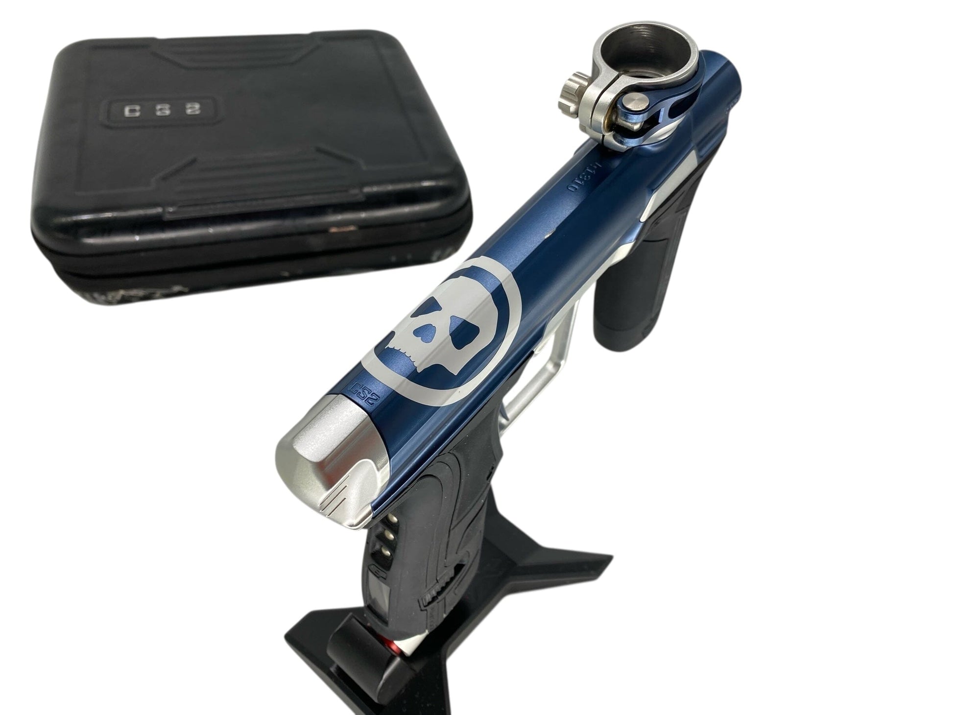 Used Planet Eclipse Cs2 Pro Paintball Gun Blue/Silver Paintball Gun from CPXBrosPaintball Buy/Sell/Trade Paintball Markers, New Paintball Guns, Paintball Hoppers, Paintball Masks, and Hormesis Headbands