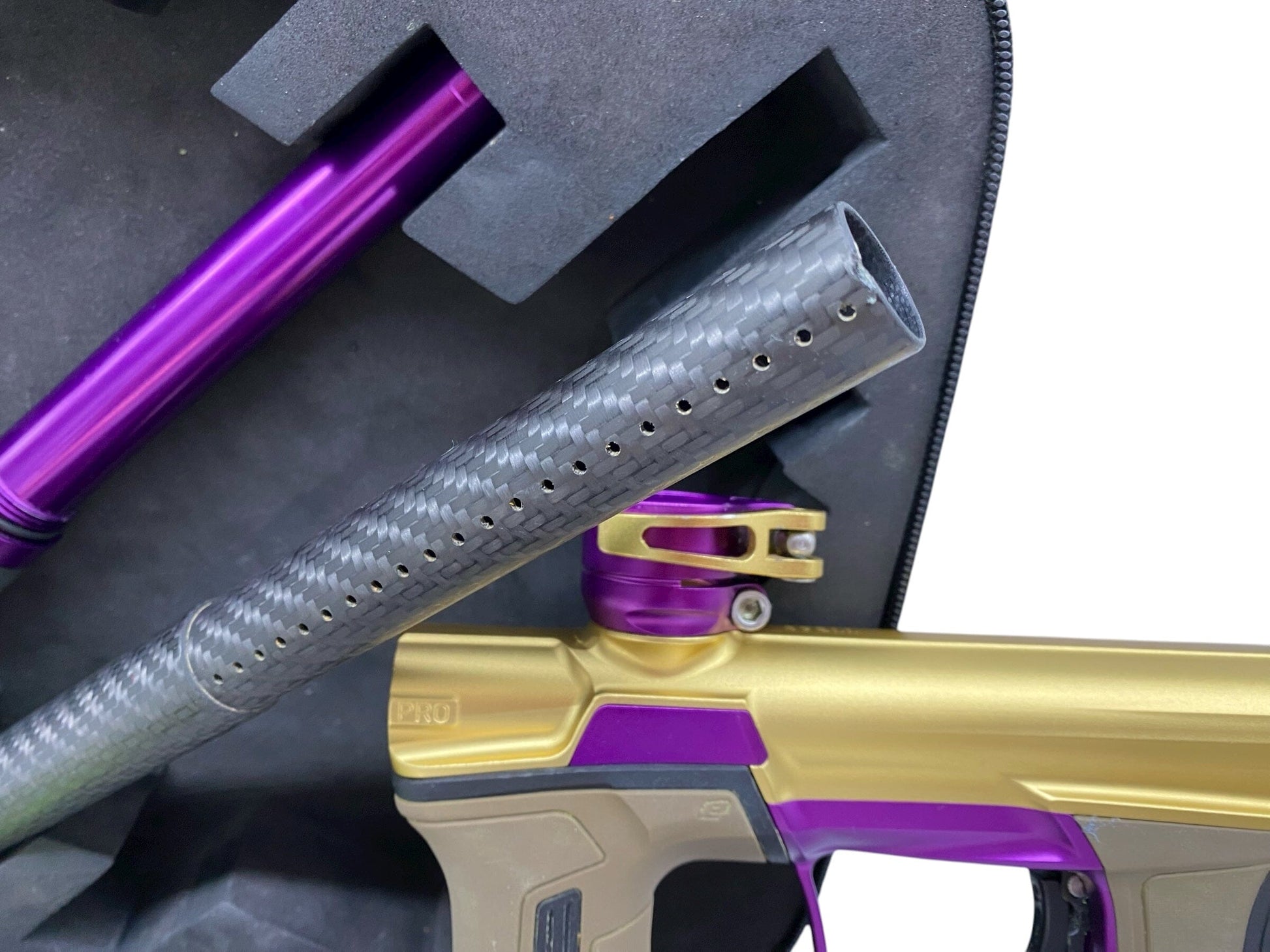 Used Planet Eclipse Cs2 Pro Paintball Gun Gold/Purple Paintball Gun from CPXBrosPaintball Buy/Sell/Trade Paintball Markers, New Paintball Guns, Paintball Hoppers, Paintball Masks, and Hormesis Headbands