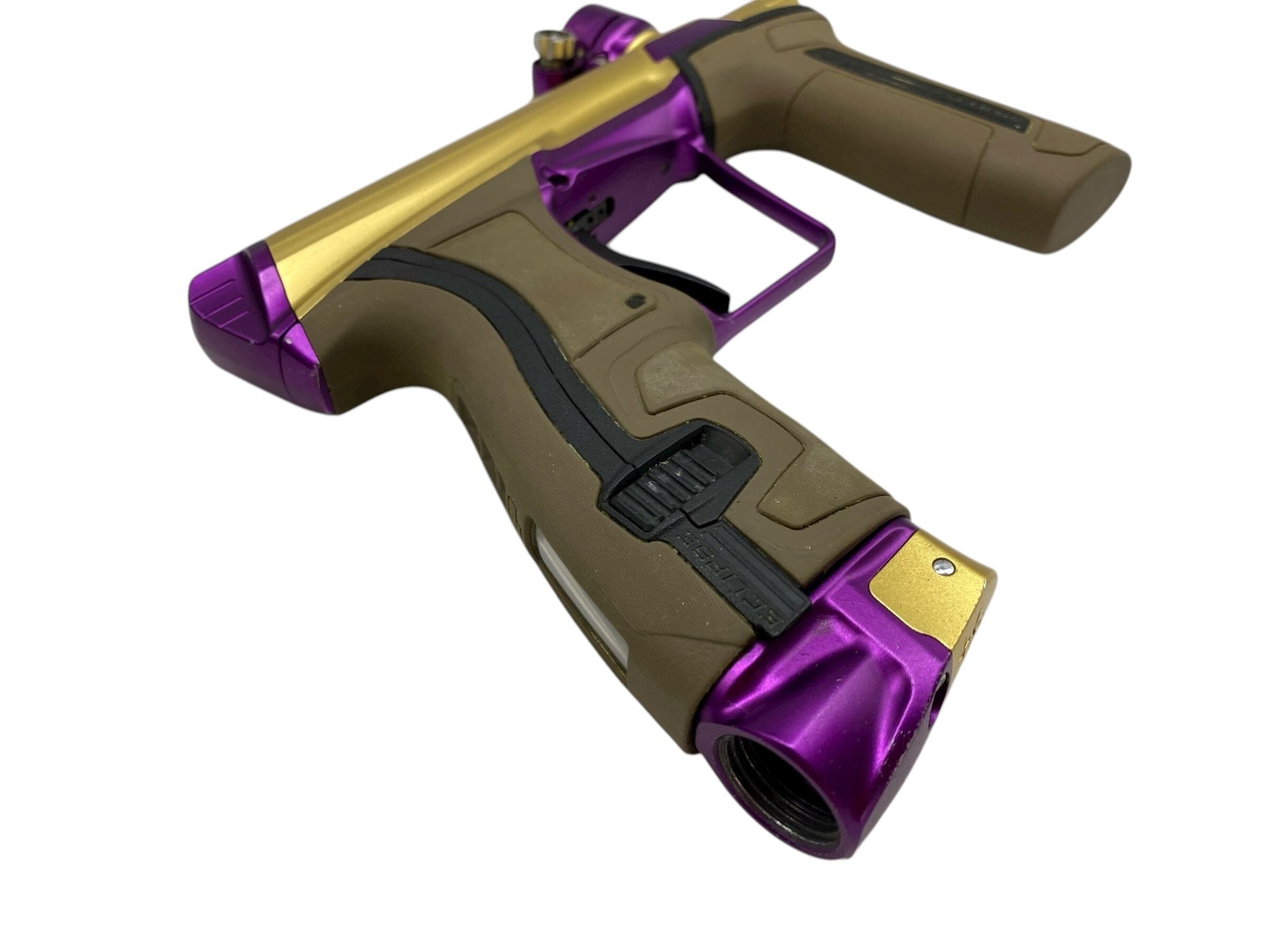 Used Planet Eclipse Cs2 Pro Paintball Gun Gold/Purple Paintball Gun from CPXBrosPaintball Buy/Sell/Trade Paintball Markers, New Paintball Guns, Paintball Hoppers, Paintball Masks, and Hormesis Headbands