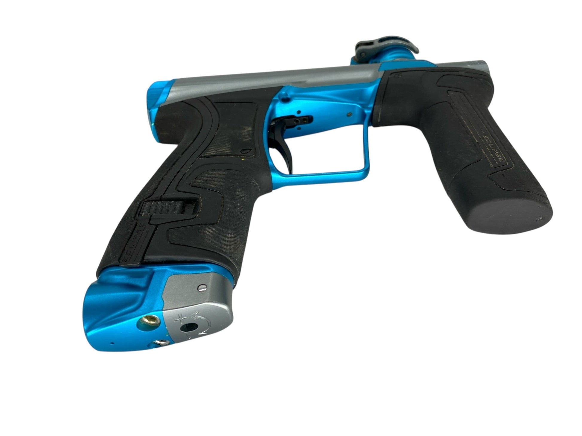 Used Planet Eclipse Cs2 Pro Paintball Gun Grey/Teal Paintball Gun from CPXBrosPaintball Buy/Sell/Trade Paintball Markers, New Paintball Guns, Paintball Hoppers, Paintball Masks, and Hormesis Headbands