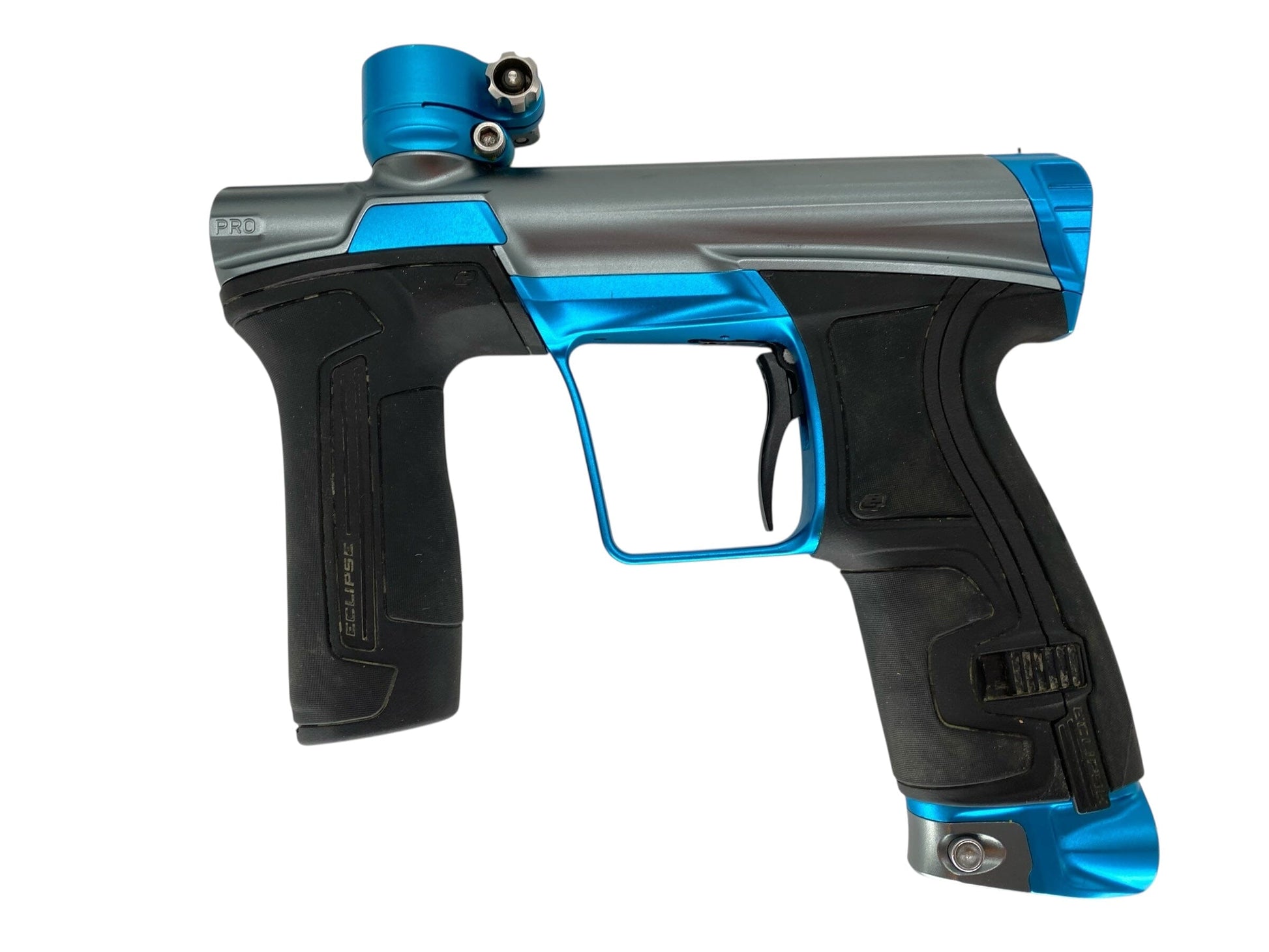 Used Planet Eclipse Cs2 Pro Paintball Gun Grey/Teal Paintball Gun from CPXBrosPaintball Buy/Sell/Trade Paintball Markers, New Paintball Guns, Paintball Hoppers, Paintball Masks, and Hormesis Headbands