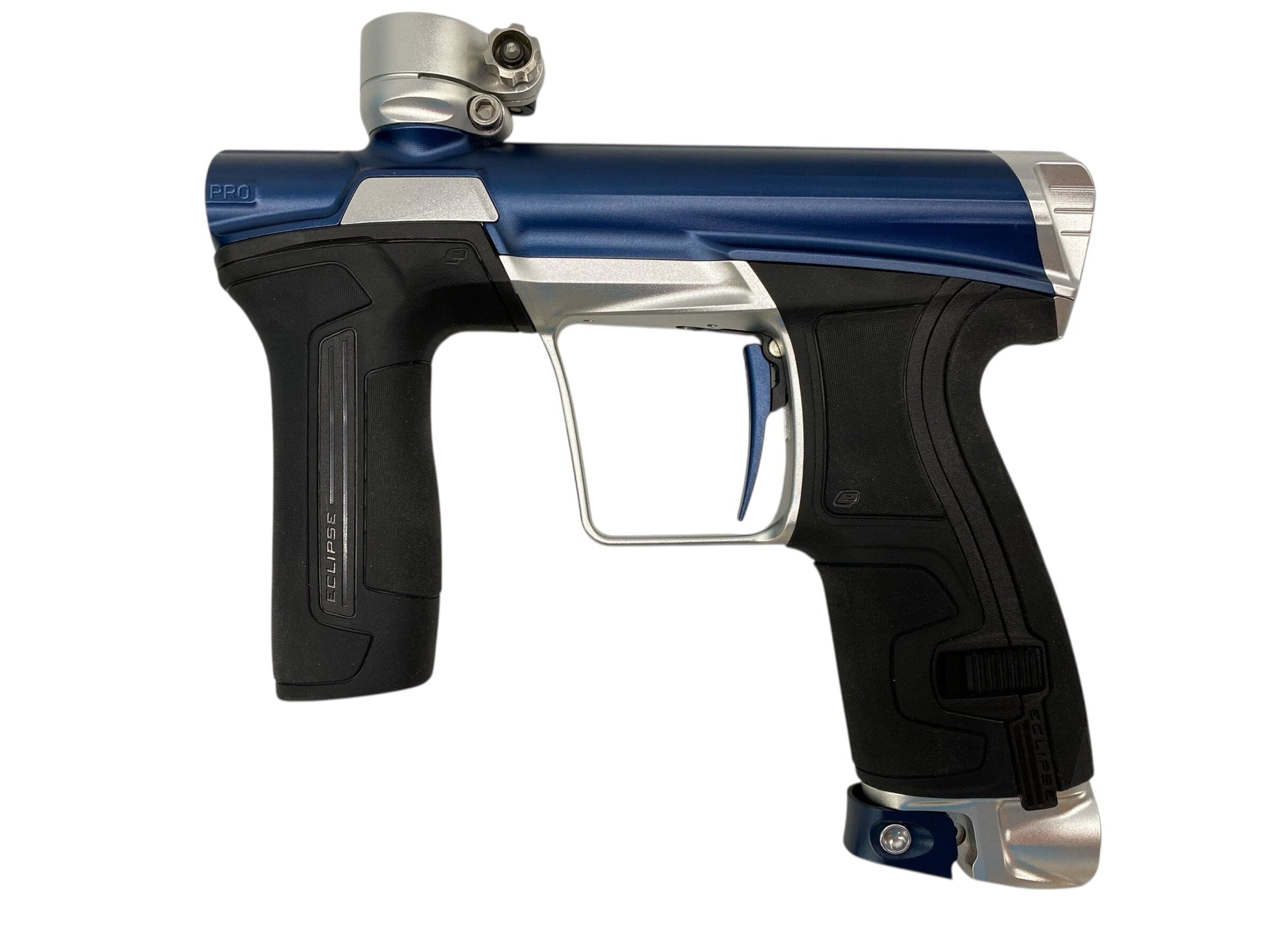 Used Planet Eclipse Cs2 Pro Paintball Gun Navy/Silver Paintball Gun from CPXBrosPaintball Buy/Sell/Trade Paintball Markers, New Paintball Guns, Paintball Hoppers, Paintball Masks, and Hormesis Headbands