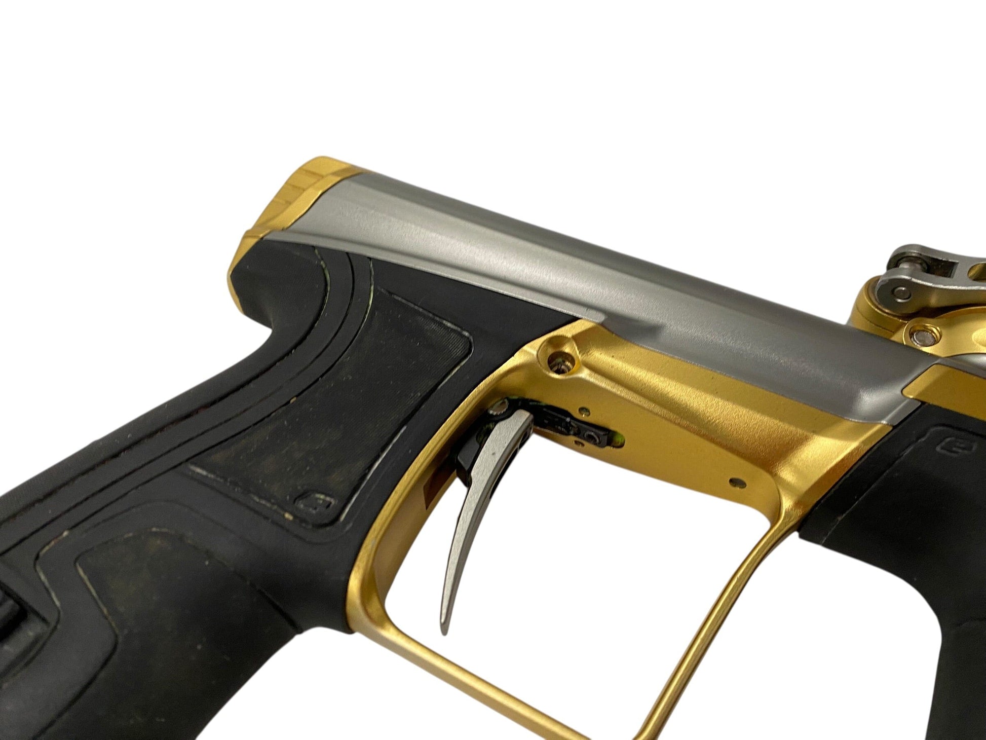 Used Planet Eclipse CS2 Pro Silver/Gold Paintball Gun Paintball Gun from CPXBrosPaintball Buy/Sell/Trade Paintball Markers, New Paintball Guns, Paintball Hoppers, Paintball Masks, and Hormesis Headbands