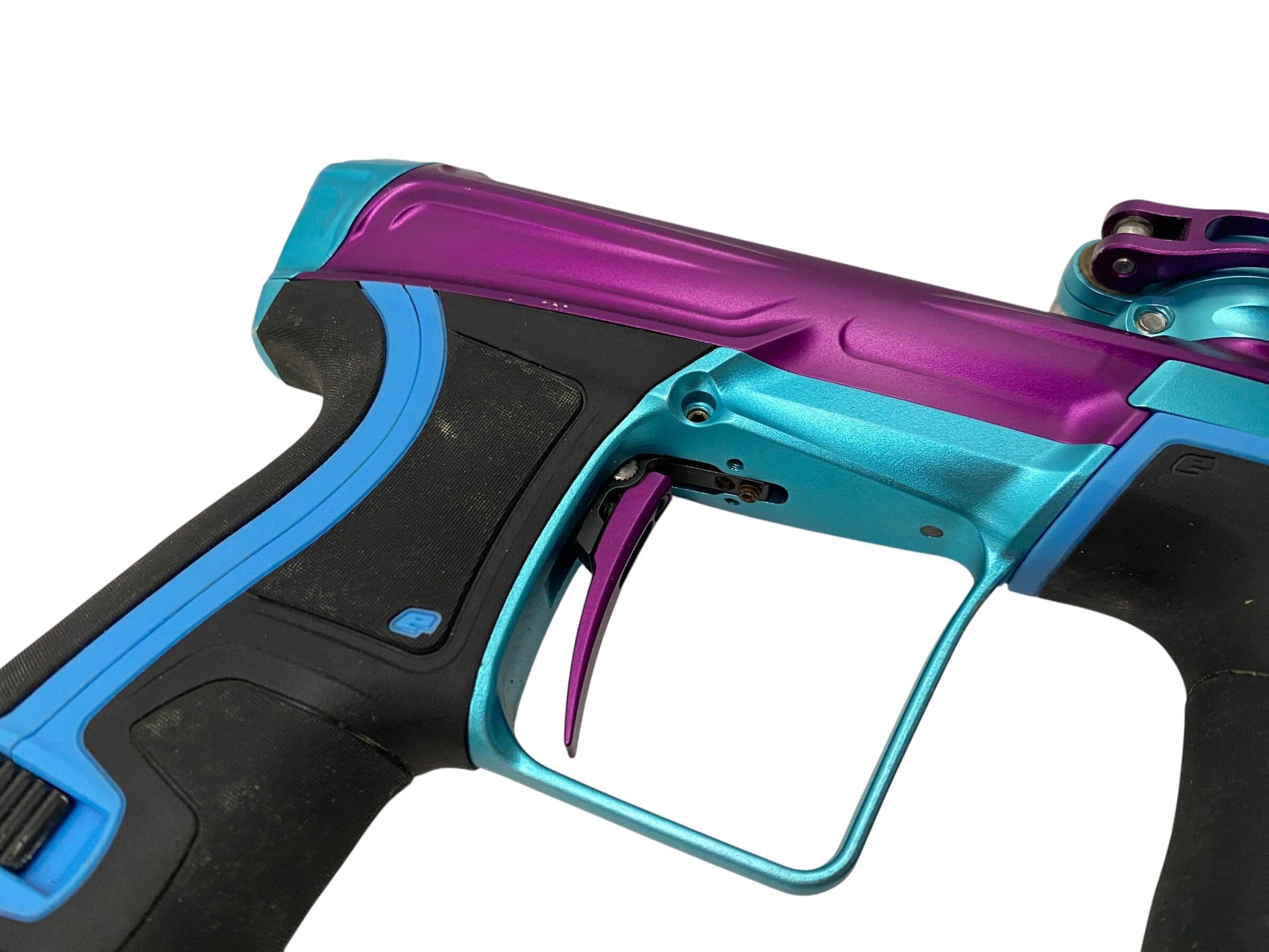 Used Planet Eclipse CS2 Purple/Teal Paintball Gun Paintball Gun from CPXBrosPaintball Buy/Sell/Trade Paintball Markers, New Paintball Guns, Paintball Hoppers, Paintball Masks, and Hormesis Headbands