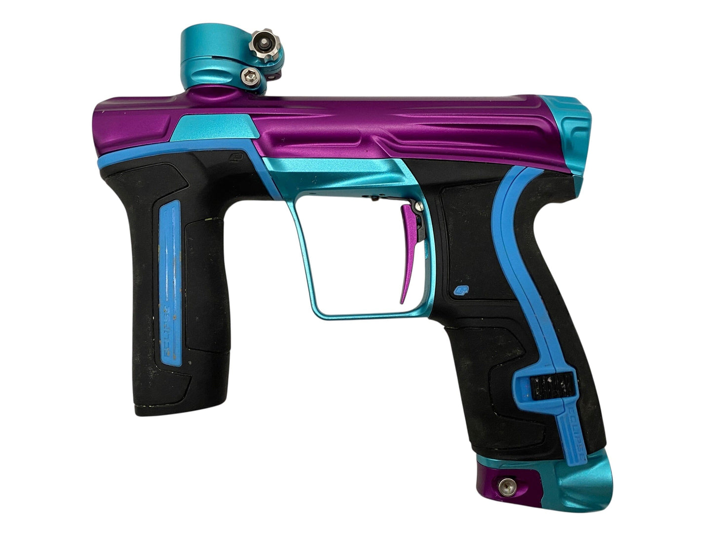 Used Planet Eclipse CS2 Purple/Teal Paintball Gun Paintball Gun from CPXBrosPaintball Buy/Sell/Trade Paintball Markers, New Paintball Guns, Paintball Hoppers, Paintball Masks, and Hormesis Headbands