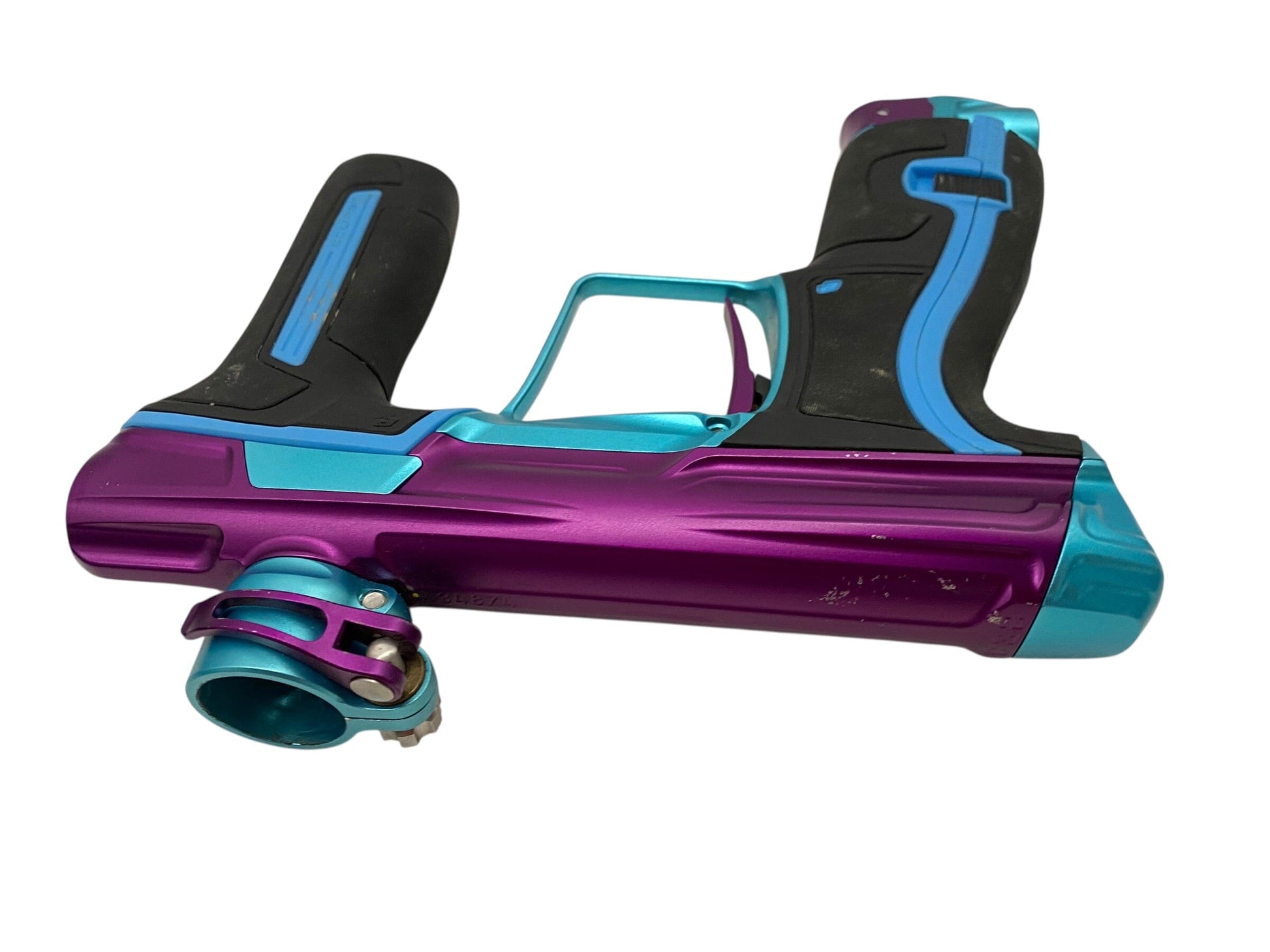 Used Planet Eclipse CS2 Purple/Teal Paintball Gun Paintball Gun from CPXBrosPaintball Buy/Sell/Trade Paintball Markers, New Paintball Guns, Paintball Hoppers, Paintball Masks, and Hormesis Headbands