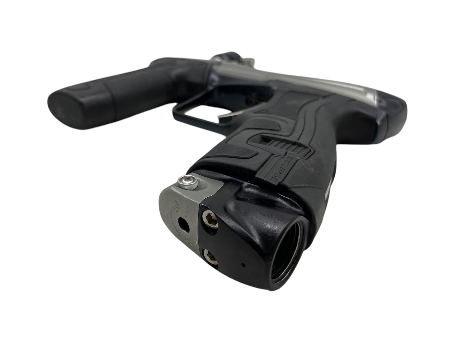 Used Planet Eclipse CS2 Silver/Black Paintball Gun Paintball Gun from CPXBrosPaintball Buy/Sell/Trade Paintball Markers, New Paintball Guns, Paintball Hoppers, Paintball Masks, and Hormesis Headbands