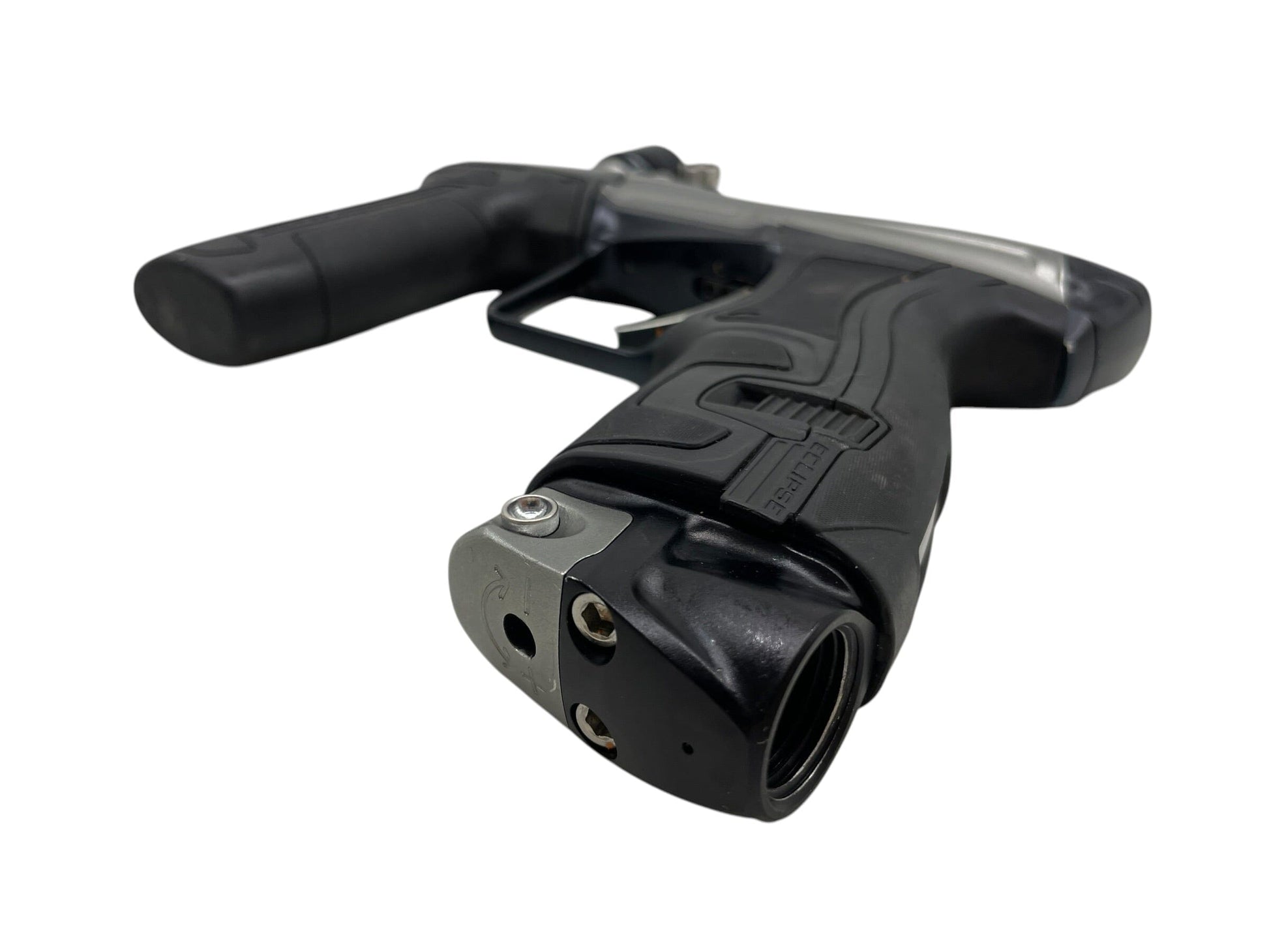 Used Planet Eclipse CS2 Silver/Black Paintball Gun Paintball Gun from CPXBrosPaintball Buy/Sell/Trade Paintball Markers, New Paintball Guns, Paintball Hoppers, Paintball Masks, and Hormesis Headbands