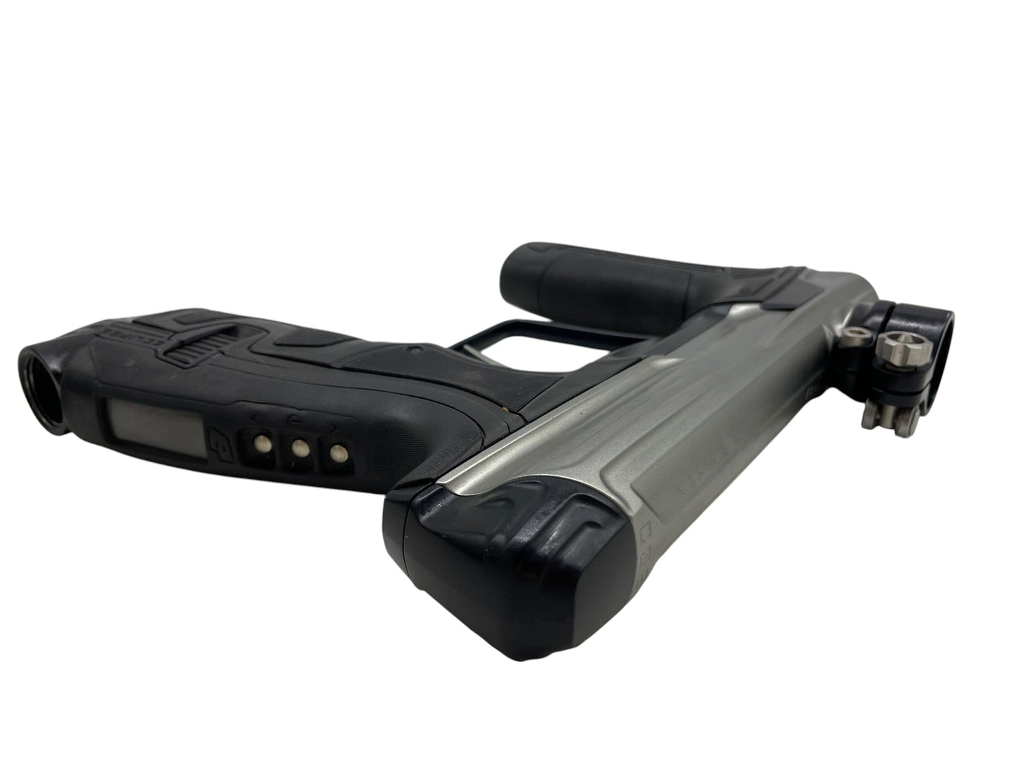 Used Planet Eclipse CS2 Silver/Black Paintball Gun Paintball Gun from CPXBrosPaintball Buy/Sell/Trade Paintball Markers, New Paintball Guns, Paintball Hoppers, Paintball Masks, and Hormesis Headbands