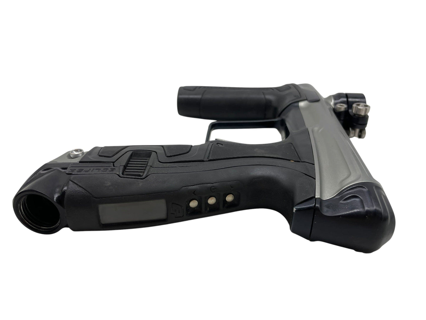 Used Planet Eclipse CS2 Silver/Black Paintball Gun Paintball Gun from CPXBrosPaintball Buy/Sell/Trade Paintball Markers, New Paintball Guns, Paintball Hoppers, Paintball Masks, and Hormesis Headbands
