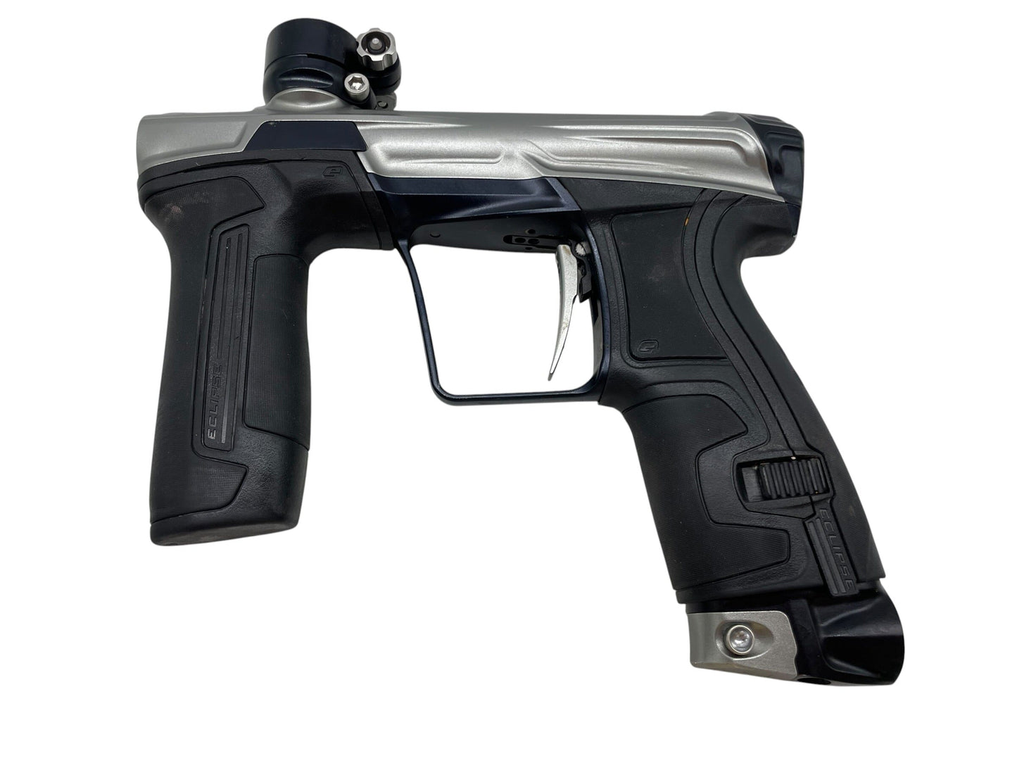 Used Planet Eclipse CS2 Silver/Black Paintball Gun Paintball Gun from CPXBrosPaintball Buy/Sell/Trade Paintball Markers, New Paintball Guns, Paintball Hoppers, Paintball Masks, and Hormesis Headbands