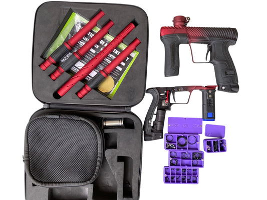 Used Planet Eclipse CS2 Twister Black To Red Fade + Mech Paintball Gun Paintball Gun from CPXBrosPaintball Buy/Sell/Trade Paintball Markers, New Paintball Guns, Paintball Hoppers, Paintball Masks, and Hormesis Headbands