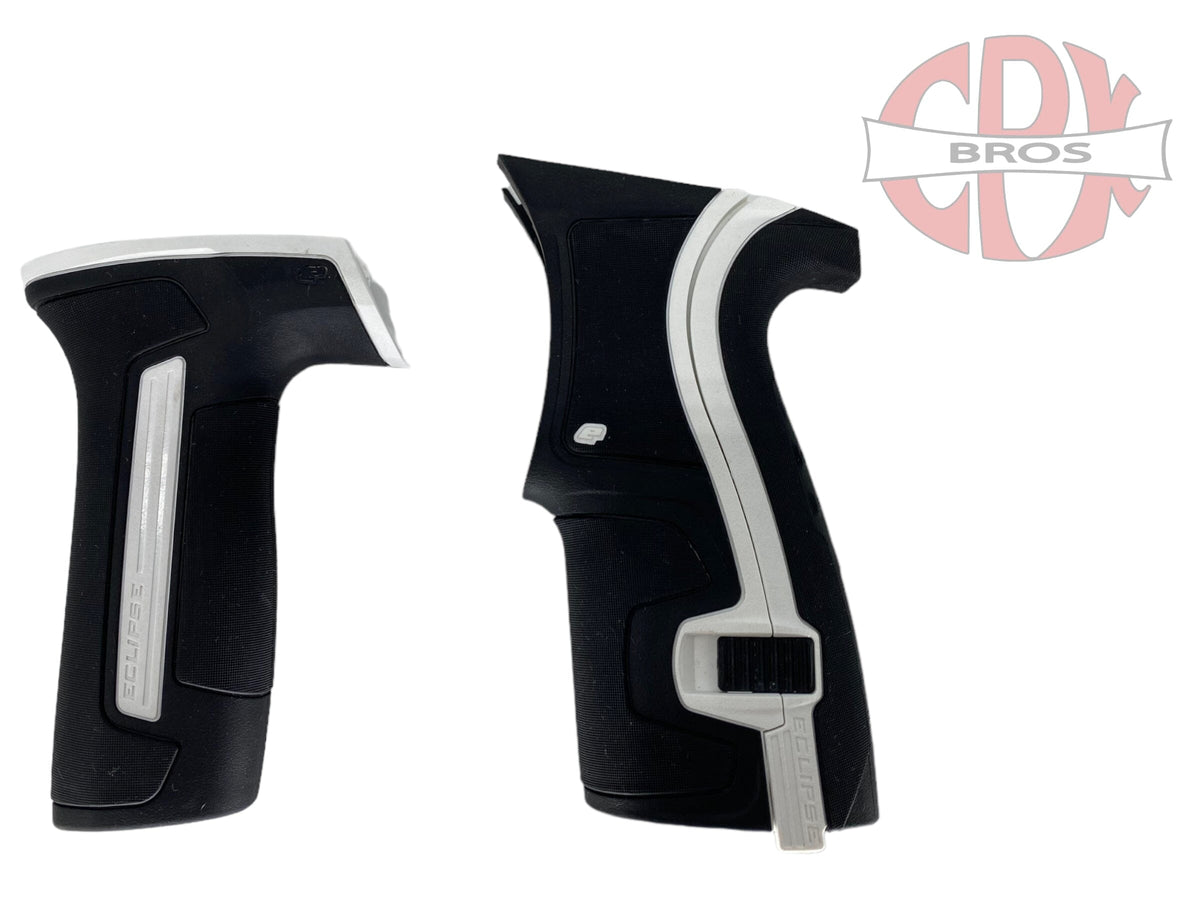 Used Planet Eclipse cs2 white black grips Paintball Gun from CPXBrosPaintball Buy/Sell/Trade Paintball Markers, New Paintball Guns, Paintball Hoppers, Paintball Masks, and Hormesis Headbands