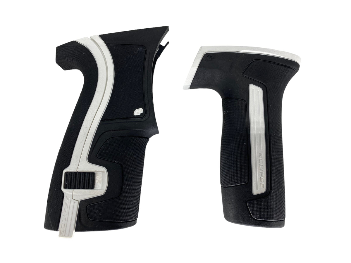 Used Planet Eclipse cs2 white black grips Paintball Gun from CPXBrosPaintball Buy/Sell/Trade Paintball Markers, New Paintball Guns, Paintball Hoppers, Paintball Masks, and Hormesis Headbands