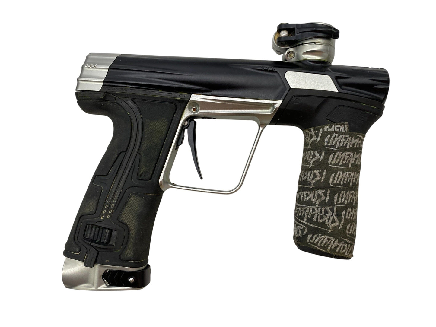 Used Planet Eclipse CS3 Black/Silver Paintball Gun Paintball Gun from CPXBrosPaintball Buy/Sell/Trade Paintball Markers, New Paintball Guns, Paintball Hoppers, Paintball Masks, and Hormesis Headbands