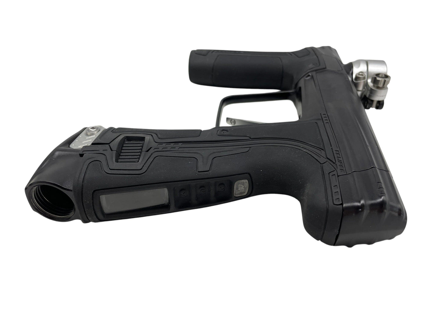 Used Planet Eclipse CS3 Black/Silver Paintball Gun Paintball Gun from CPXBrosPaintball Buy/Sell/Trade Paintball Markers, New Paintball Guns, Paintball Hoppers, Paintball Masks, and Hormesis Headbands