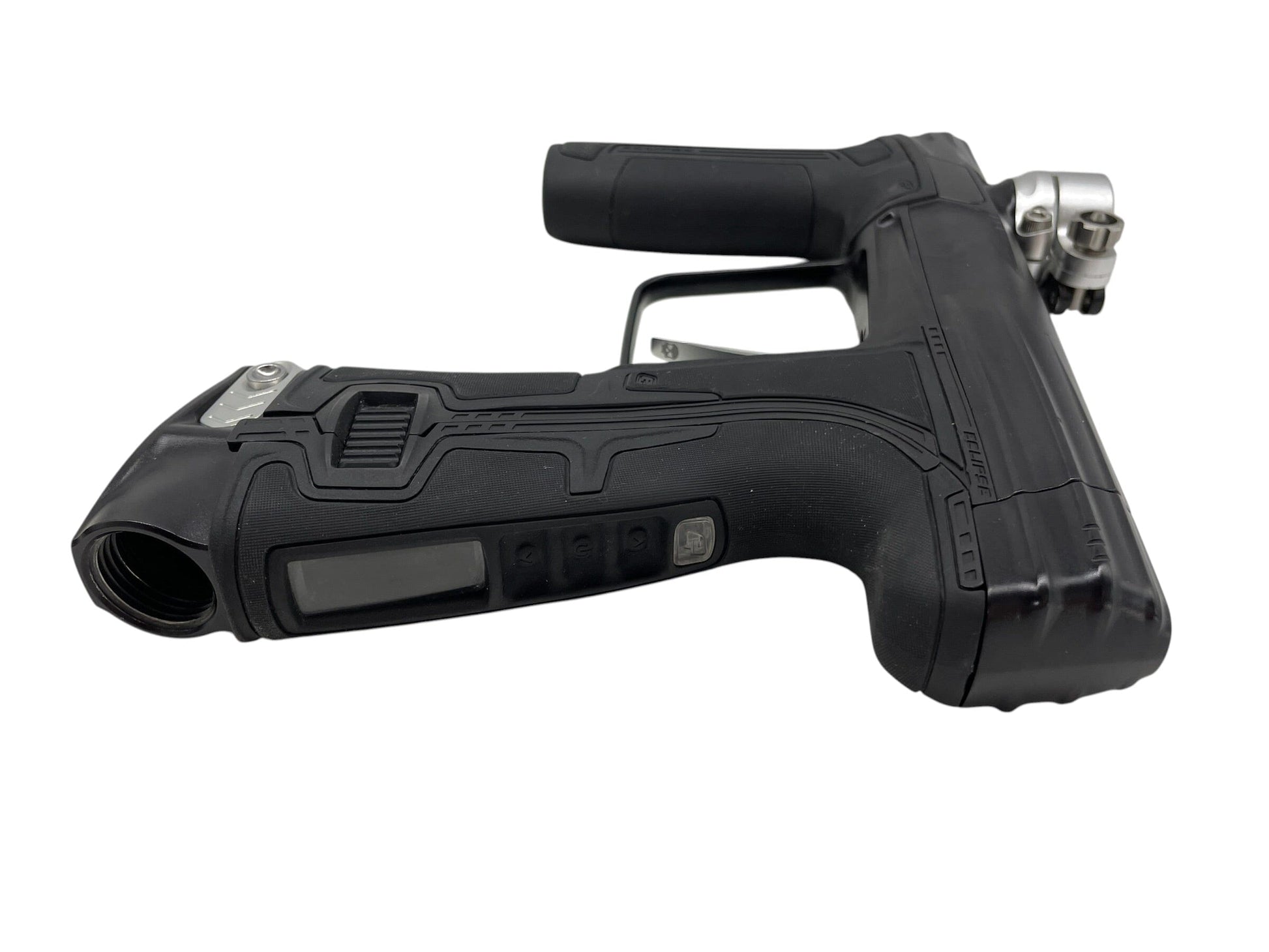 Used Planet Eclipse CS3 Black/Silver Paintball Gun Paintball Gun from CPXBrosPaintball Buy/Sell/Trade Paintball Markers, New Paintball Guns, Paintball Hoppers, Paintball Masks, and Hormesis Headbands