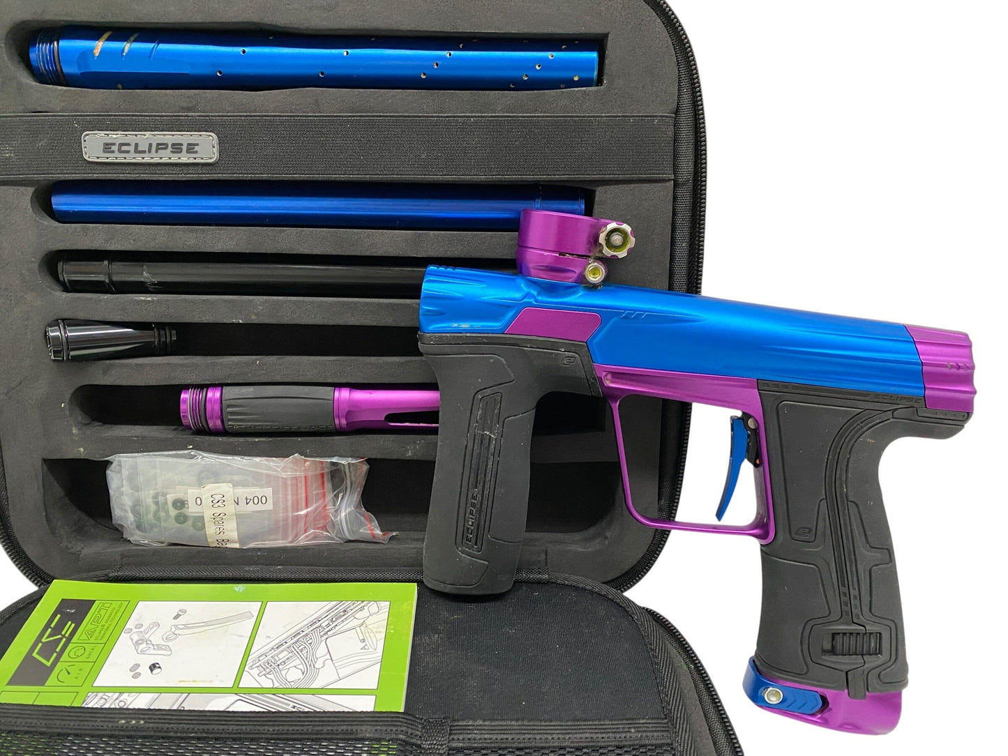 Used Planet Eclipse CS3 Blue/Purple Paintball Gun Paintball Gun from CPXBrosPaintball Buy/Sell/Trade Paintball Markers, New Paintball Guns, Paintball Hoppers, Paintball Masks, and Hormesis Headbands