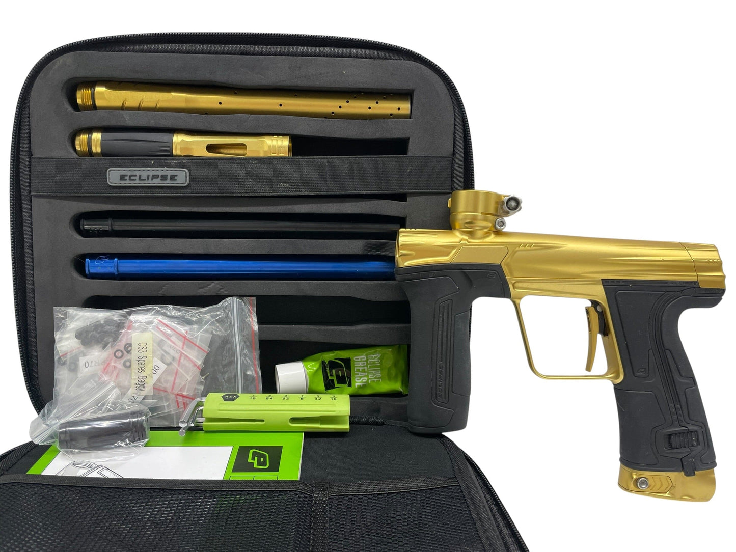 Used Planet Eclipse CS3 Gold/Gold Paintball Gun Paintball Gun from CPXBrosPaintball Buy/Sell/Trade Paintball Markers, New Paintball Guns, Paintball Hoppers, Paintball Masks, and Hormesis Headbands