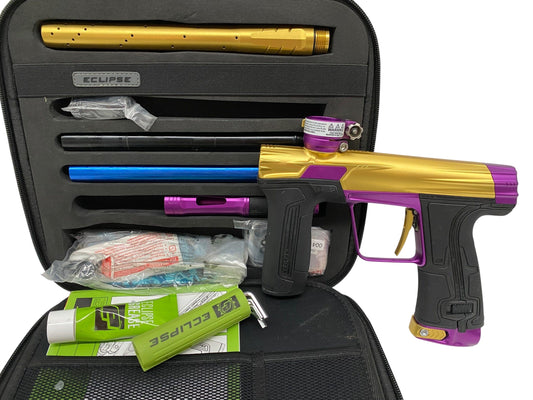 Used Planet Eclipse CS3 Gold/Purple Paintball Gun Paintball Gun from CPXBrosPaintball Buy/Sell/Trade Paintball Markers, New Paintball Guns, Paintball Hoppers, Paintball Masks, and Hormesis Headbands