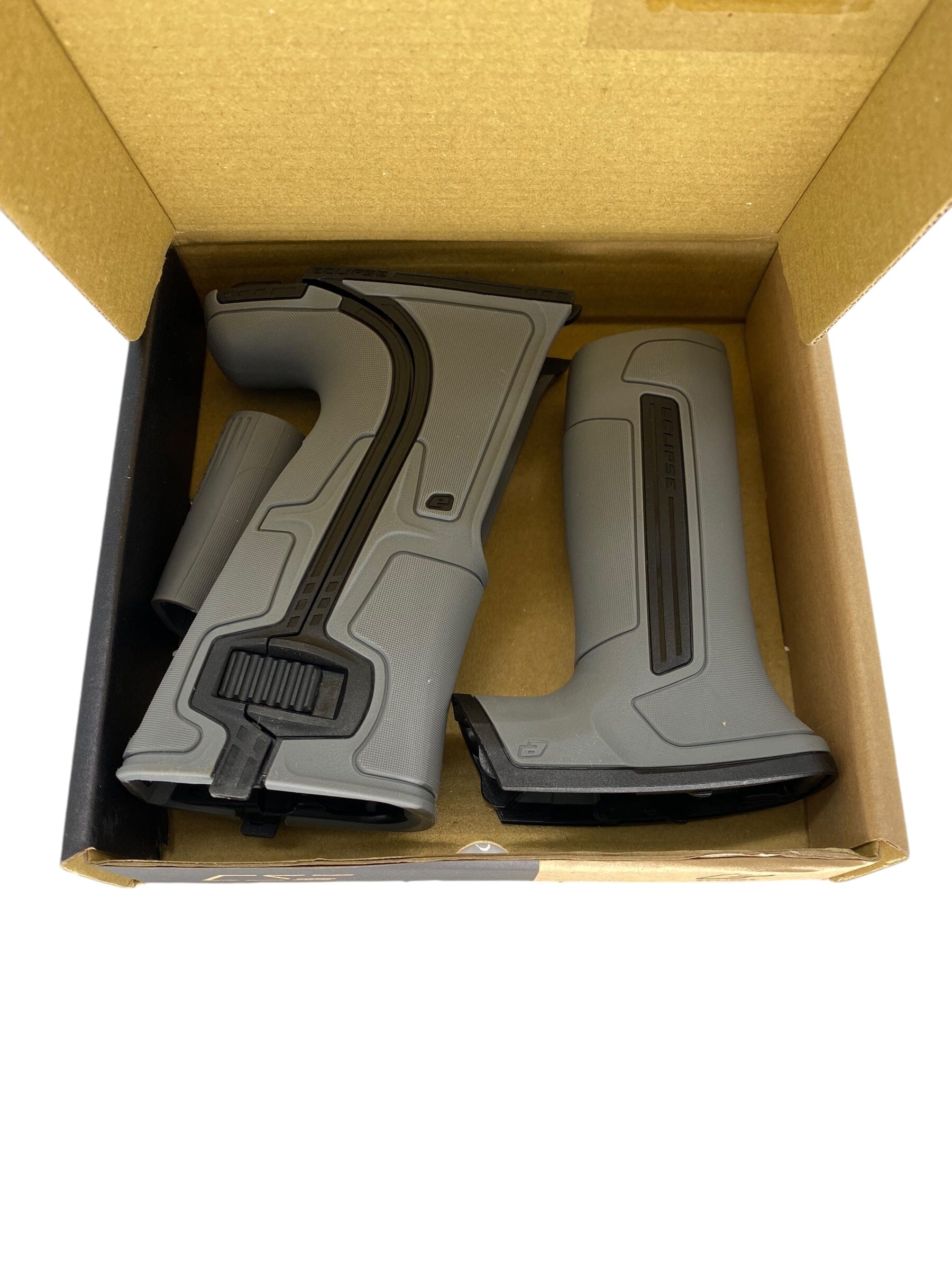 Used Planet Eclipse CS3 Grip Kit - TWSTR Grey Paintball Gun from CPXBrosPaintball Buy/Sell/Trade Paintball Markers, New Paintball Guns, Paintball Hoppers, Paintball Masks, and Hormesis Headbands