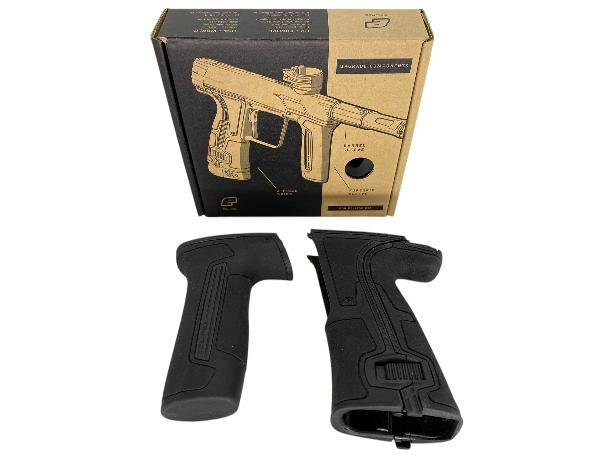 Used Planet Eclipse Cs3 Grips - Black Paintball Gun from CPXBrosPaintball Buy/Sell/Trade Paintball Markers, New Paintball Guns, Paintball Hoppers, Paintball Masks, and Hormesis Headbands