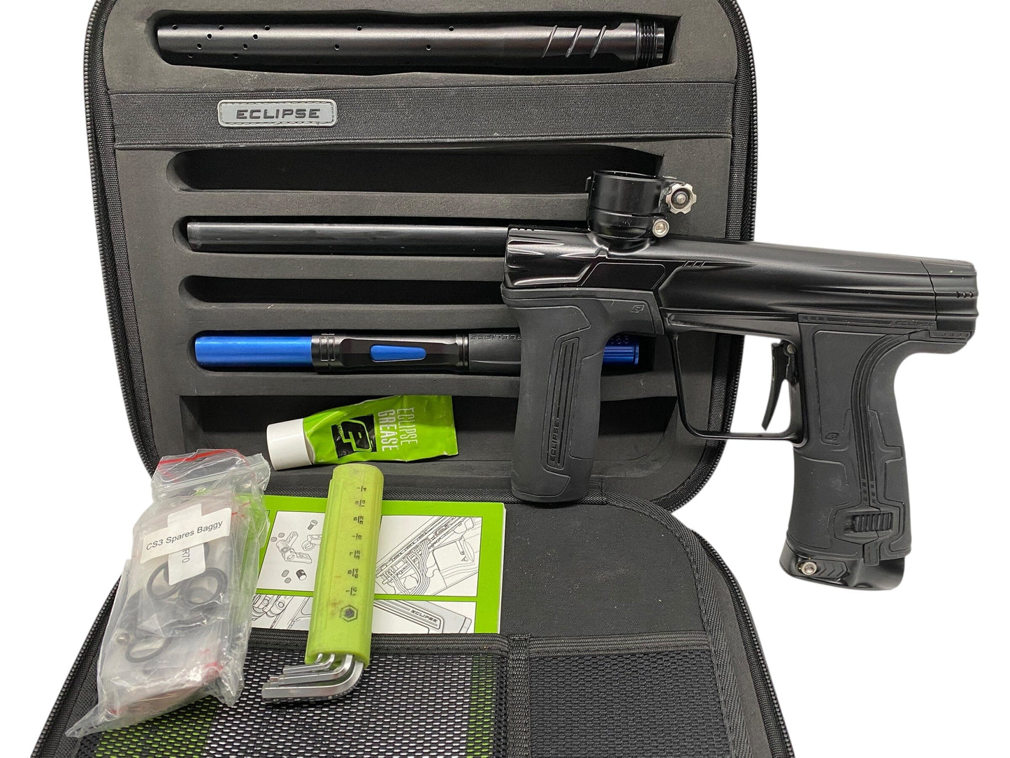 Used Planet Eclipse Cs3 Paintball Gun Black Paintball Gun from CPXBrosPaintball Buy/Sell/Trade Paintball Markers, New Paintball Guns, Paintball Hoppers, Paintball Masks, and Hormesis Headbands