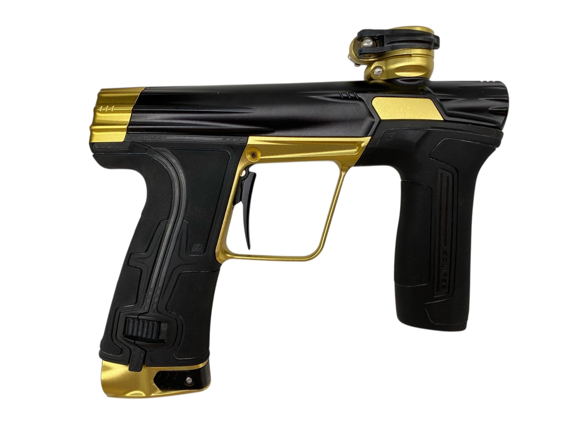 Used Planet Eclipse Cs3 Paintball Gun Black/Gold Paintball Gun from CPXBrosPaintball Buy/Sell/Trade Paintball Markers, New Paintball Guns, Paintball Hoppers, Paintball Masks, and Hormesis Headbands