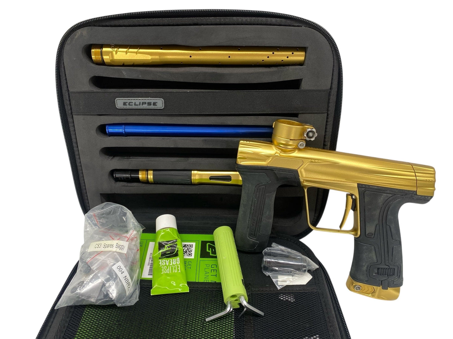 Used Planet Eclipse Cs3 Paintball Gun Gold Paintball Gun from CPXBrosPaintball Buy/Sell/Trade Paintball Markers, New Paintball Guns, Paintball Hoppers, Paintball Masks, and Hormesis Headbands