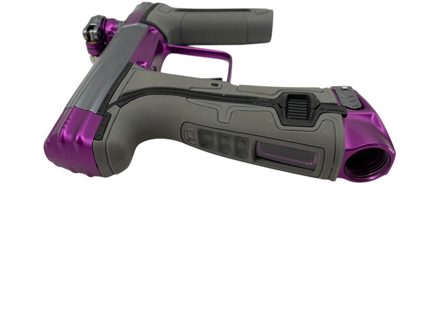 Used Planet Eclipse Cs3 Paintball Gun Grey/Purple Paintball Gun from CPXBrosPaintball Buy/Sell/Trade Paintball Markers, New Paintball Guns, Paintball Hoppers, Paintball Masks, and Hormesis Headbands
