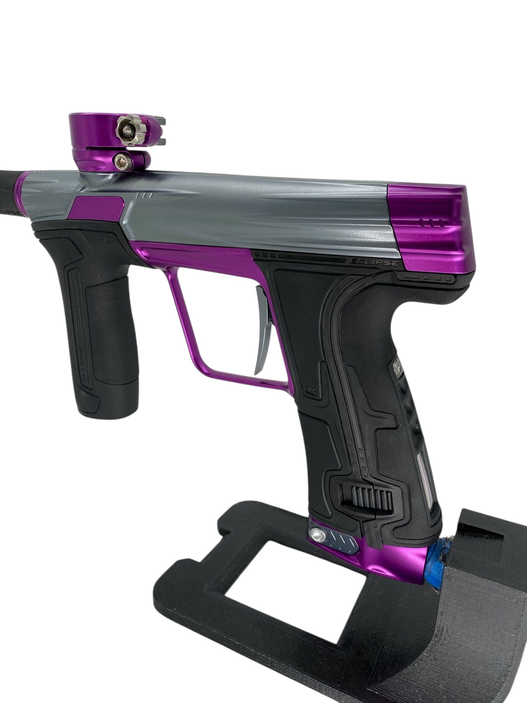 Used Planet Eclipse Cs3 Paintball Gun Grey/Purple Paintball Gun from CPXBrosPaintball Buy/Sell/Trade Paintball Markers, New Paintball Guns, Paintball Hoppers, Paintball Masks, and Hormesis Headbands