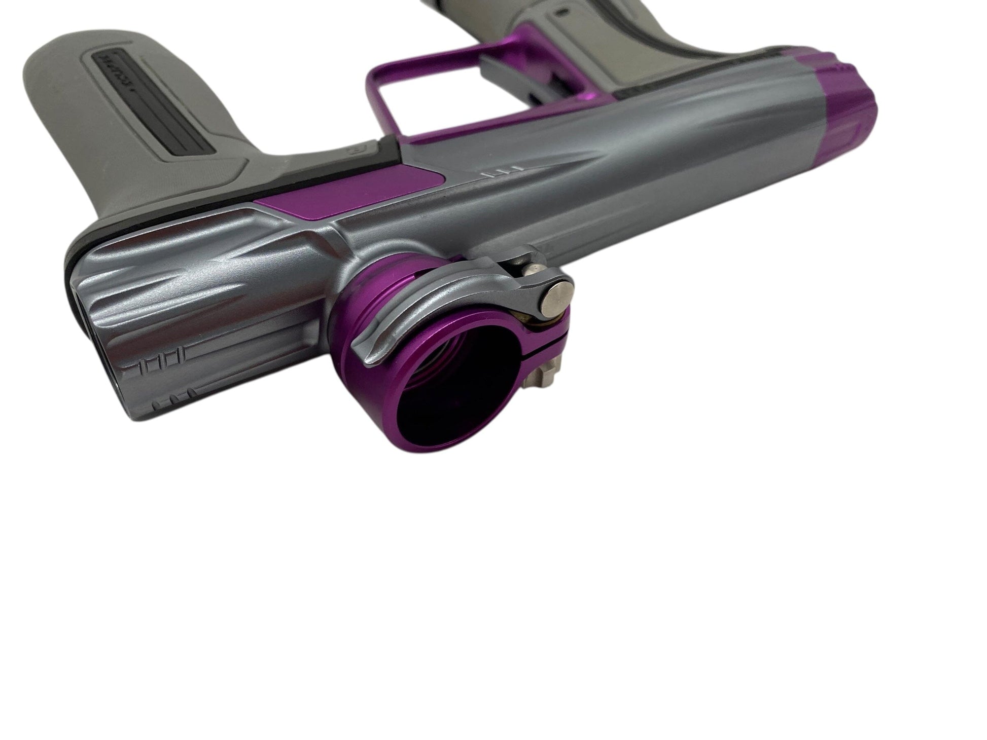 Used Planet Eclipse Cs3 Paintball Gun Grey/Purple Paintball Gun from CPXBrosPaintball Buy/Sell/Trade Paintball Markers, New Paintball Guns, Paintball Hoppers, Paintball Masks, and Hormesis Headbands