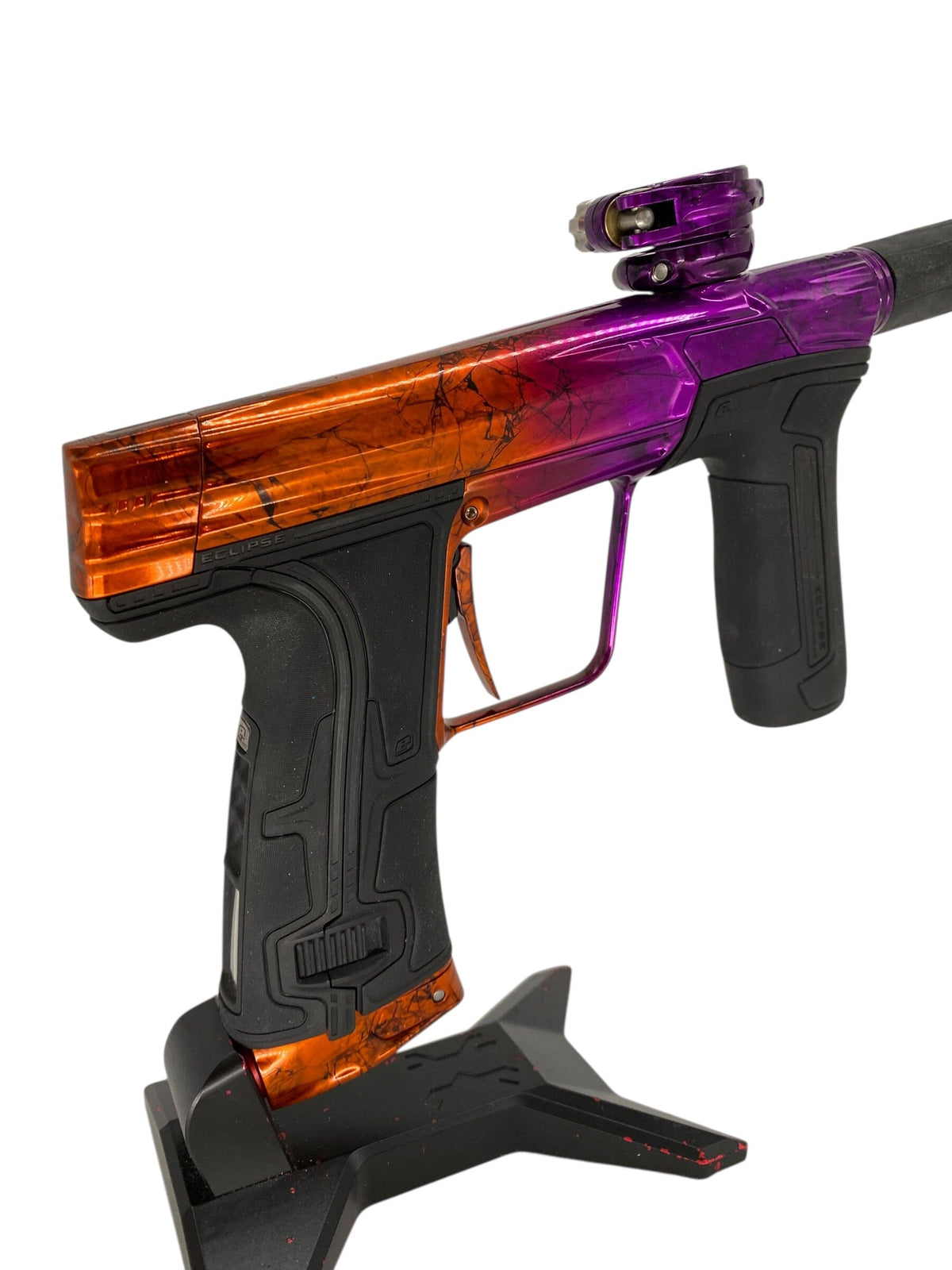Used Planet Eclipse Cs3 Paintball Gun Purple/Orange Paintball Gun from CPXBrosPaintball Buy/Sell/Trade Paintball Markers, New Paintball Guns, Paintball Hoppers, Paintball Masks, and Hormesis Headbands