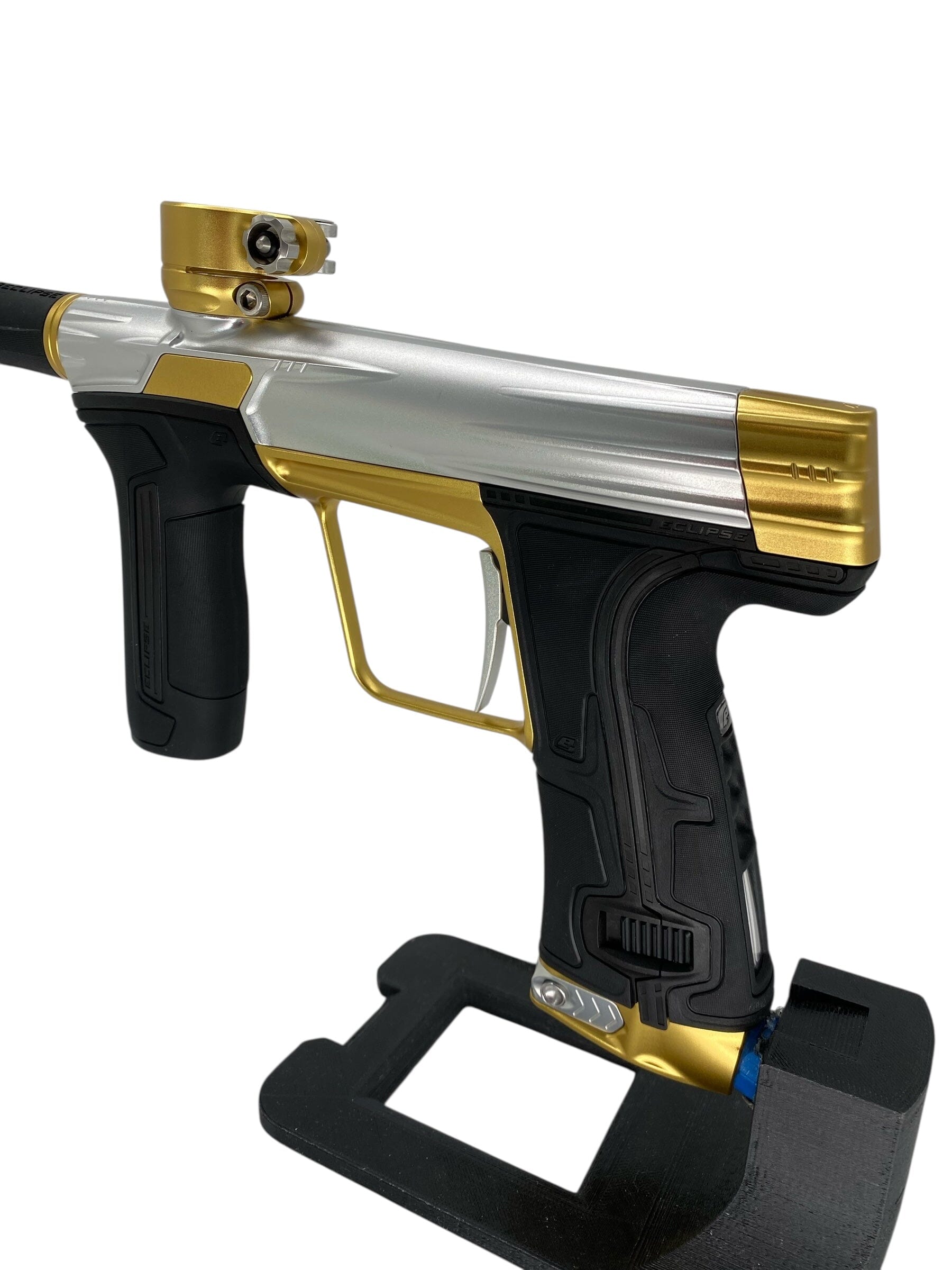 Used Planet Eclipse Cs3 Paintball Gun Silver/Gold Paintball Gun from CPXBrosPaintball Buy/Sell/Trade Paintball Markers, New Paintball Guns, Paintball Hoppers, Paintball Masks, and Hormesis Headbands