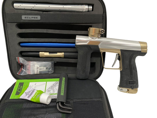 Used Planet Eclipse Cs3 Paintball Gun : Silver/Sandstone Paintball Gun from CPXBrosPaintball Buy/Sell/Trade Paintball Markers, New Paintball Guns, Paintball Hoppers, Paintball Masks, and Hormesis Headbands