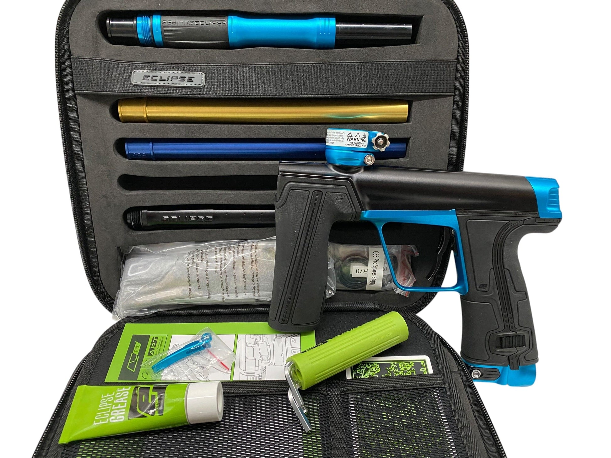 Used Planet Eclipse CS3 Pro Black/Teal Paintball Gun Paintball Gun from CPXBrosPaintball Buy/Sell/Trade Paintball Markers, New Paintball Guns, Paintball Hoppers, Paintball Masks, and Hormesis Headbands