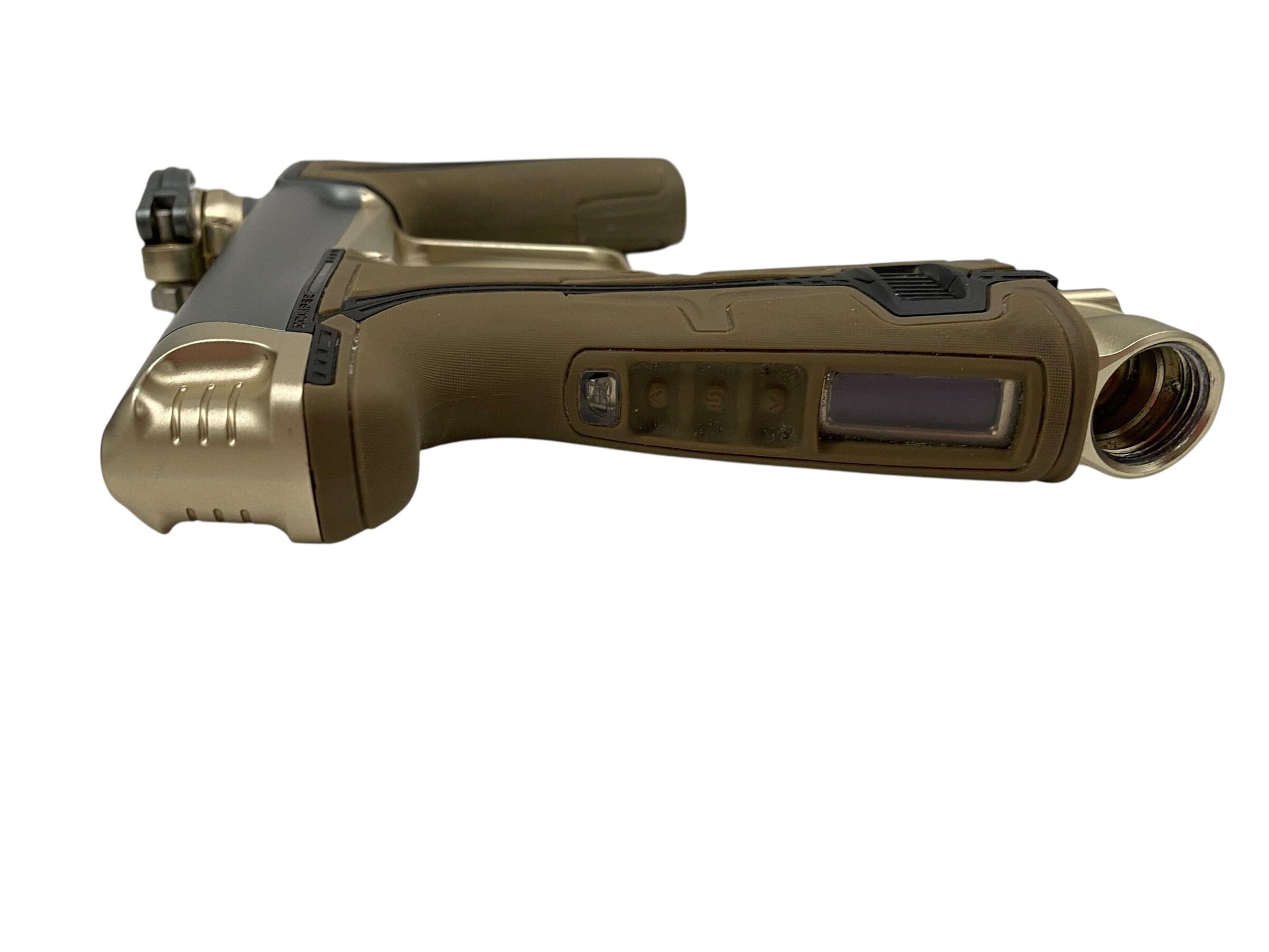 Used Planet Eclipse CS3 Pro Grey/Gold Paintball Gun Paintball Gun from CPXBrosPaintball Buy/Sell/Trade Paintball Markers, New Paintball Guns, Paintball Hoppers, Paintball Masks, and Hormesis Headbands