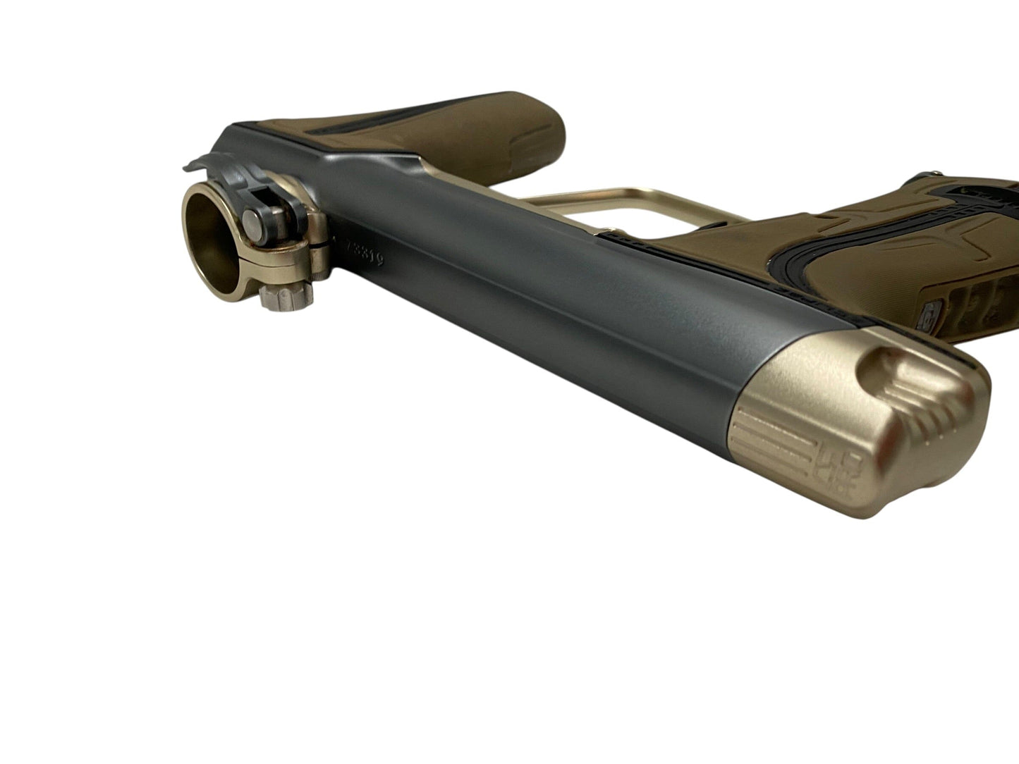 Used Planet Eclipse CS3 Pro Grey/Gold Paintball Gun Paintball Gun from CPXBrosPaintball Buy/Sell/Trade Paintball Markers, New Paintball Guns, Paintball Hoppers, Paintball Masks, and Hormesis Headbands