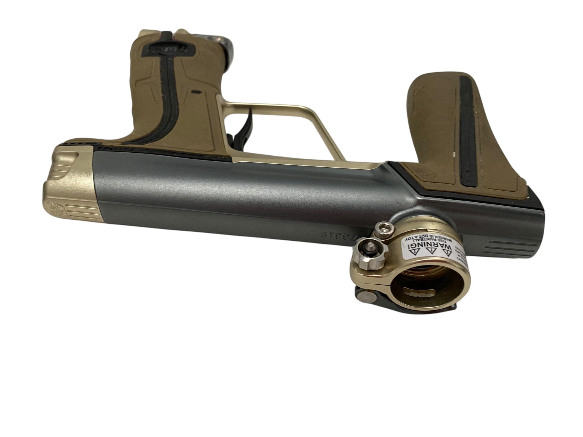 Used Planet Eclipse CS3 Pro Grey/Gold Paintball Gun Paintball Gun from CPXBrosPaintball Buy/Sell/Trade Paintball Markers, New Paintball Guns, Paintball Hoppers, Paintball Masks, and Hormesis Headbands