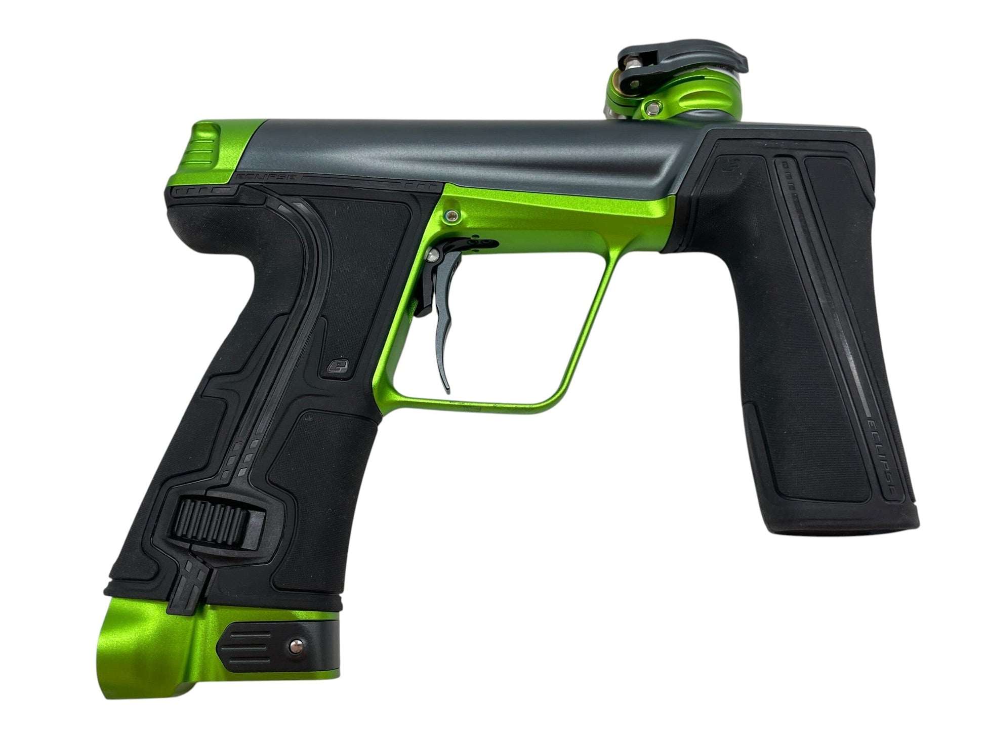 Used Planet Eclipse CS3 Pro Grey/Green Paintball Gun Paintball Gun from CPXBrosPaintball Buy/Sell/Trade Paintball Markers, New Paintball Guns, Paintball Hoppers, Paintball Masks, and Hormesis Headbands