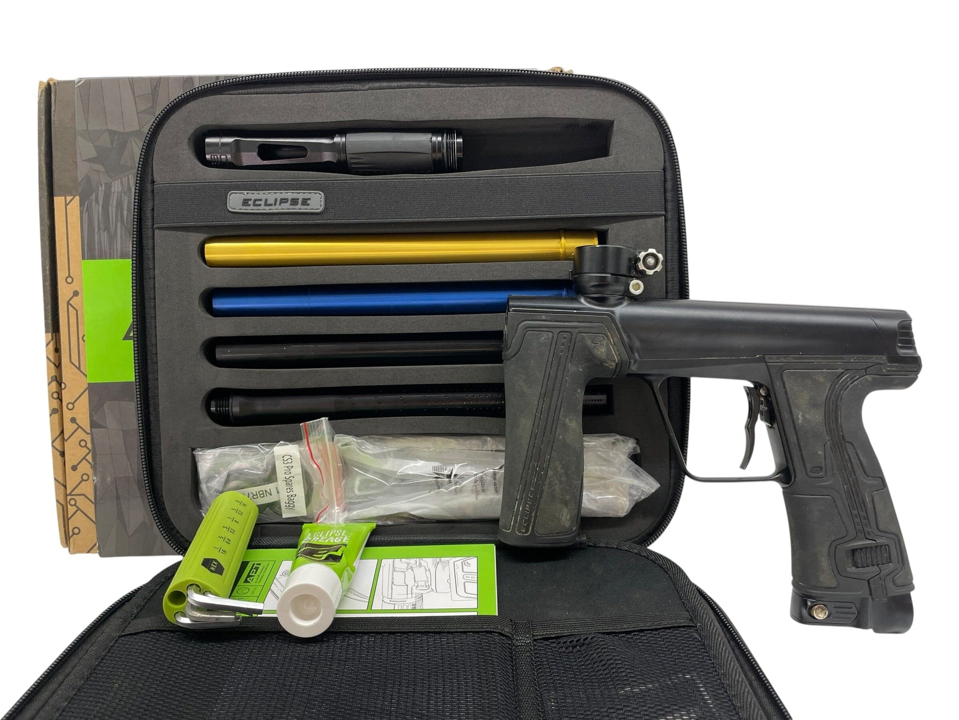 Used Planet Eclipse CS3 Pro Midnight Paintball Gun Paintball Gun from CPXBrosPaintball Buy/Sell/Trade Paintball Markers, New Paintball Guns, Paintball Hoppers, Paintball Masks, and Hormesis Headbands