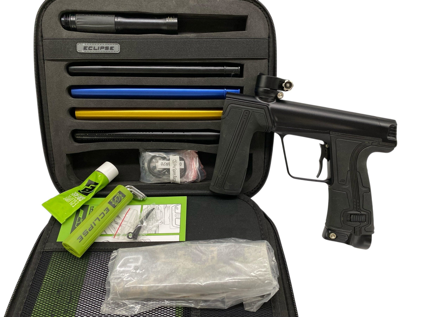 Used Planet Eclipse Cs3 Pro Paintball Gun Black Paintball Gun from CPXBrosPaintball Buy/Sell/Trade Paintball Markers, New Paintball Guns, Paintball Hoppers, Paintball Masks, and Hormesis Headbands