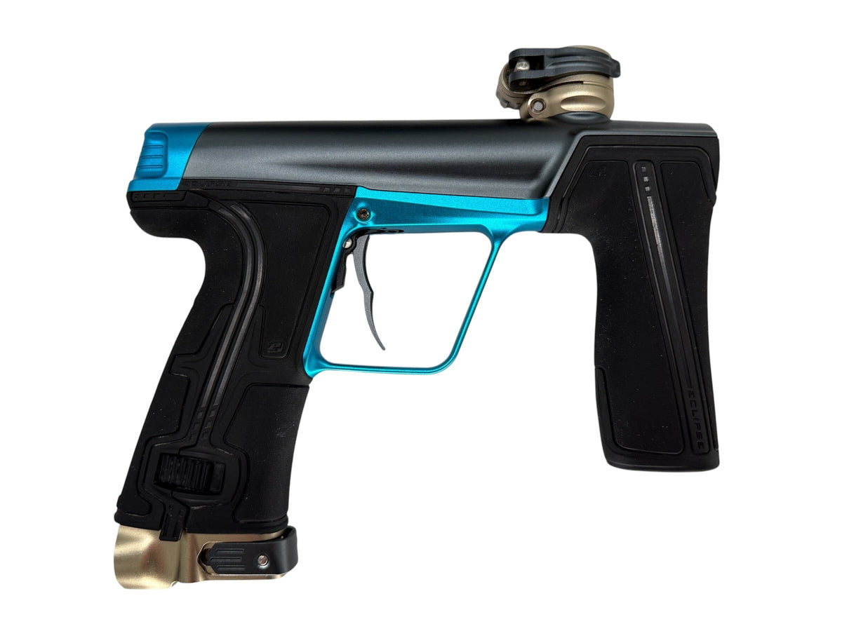 Used Planet Eclipse Cs3 pro Paintball Gun Grey/Blue/Sandstone Paintball Gun from CPXBrosPaintball Buy/Sell/Trade Paintball Markers, New Paintball Guns, Paintball Hoppers, Paintball Masks, and Hormesis Headbands