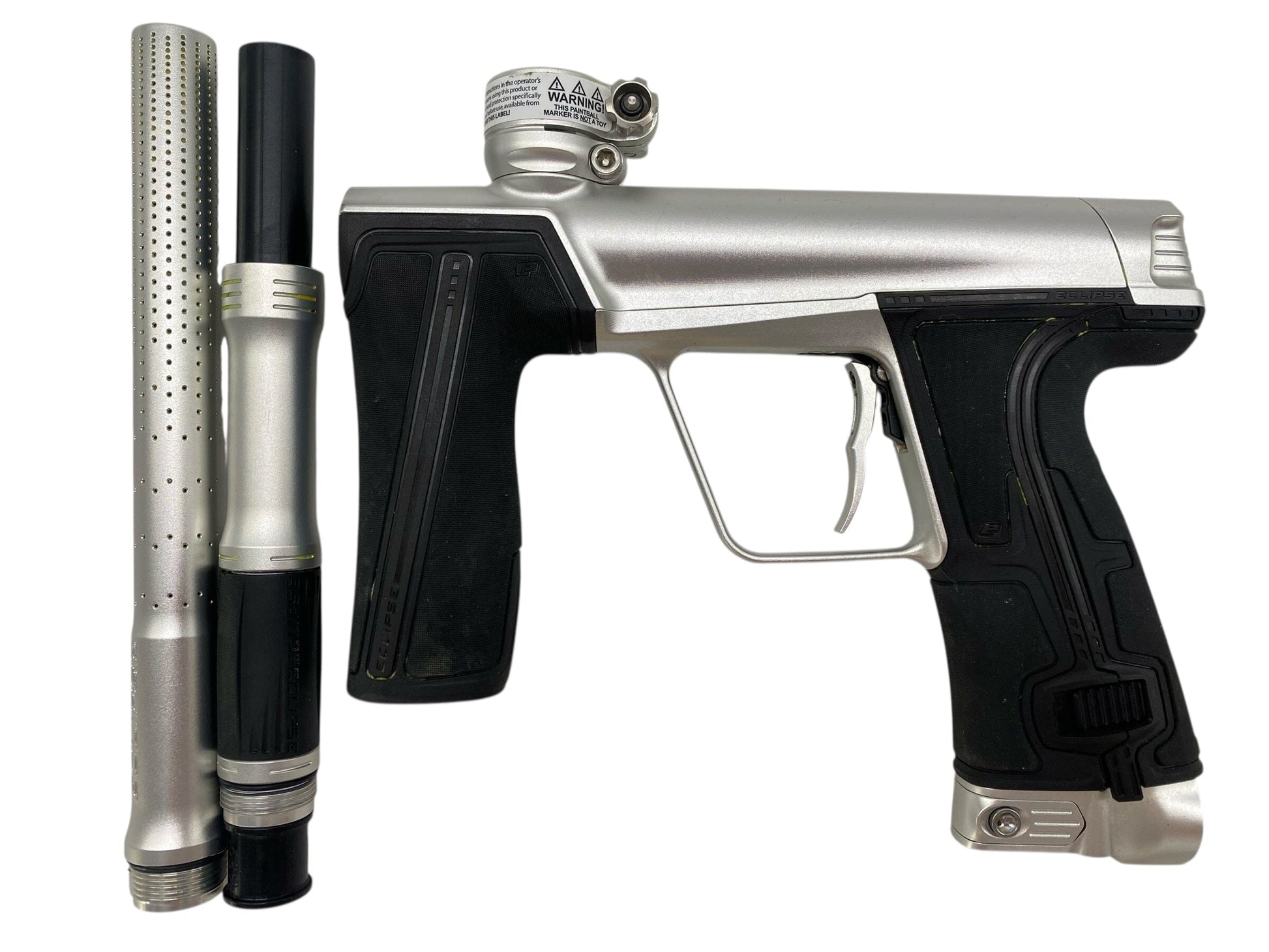 Used Planet Eclipse Cs3 Pro Paintball Gun Silver Paintball Gun from CPXBrosPaintball Buy/Sell/Trade Paintball Markers, New Paintball Guns, Paintball Hoppers, Paintball Masks, and Hormesis Headbands