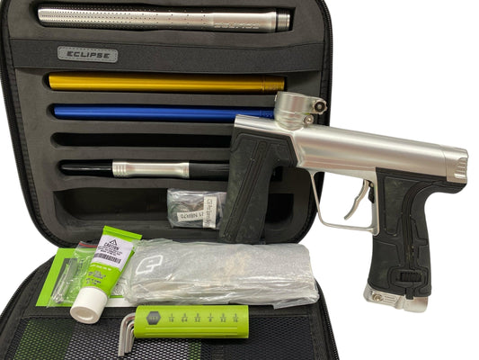 Used Planet Eclipse Cs3 Pro Paintball Gun Silver Paintball Gun from CPXBrosPaintball Buy/Sell/Trade Paintball Markers, New Paintball Guns, Paintball Hoppers, Paintball Masks, and Hormesis Headbands