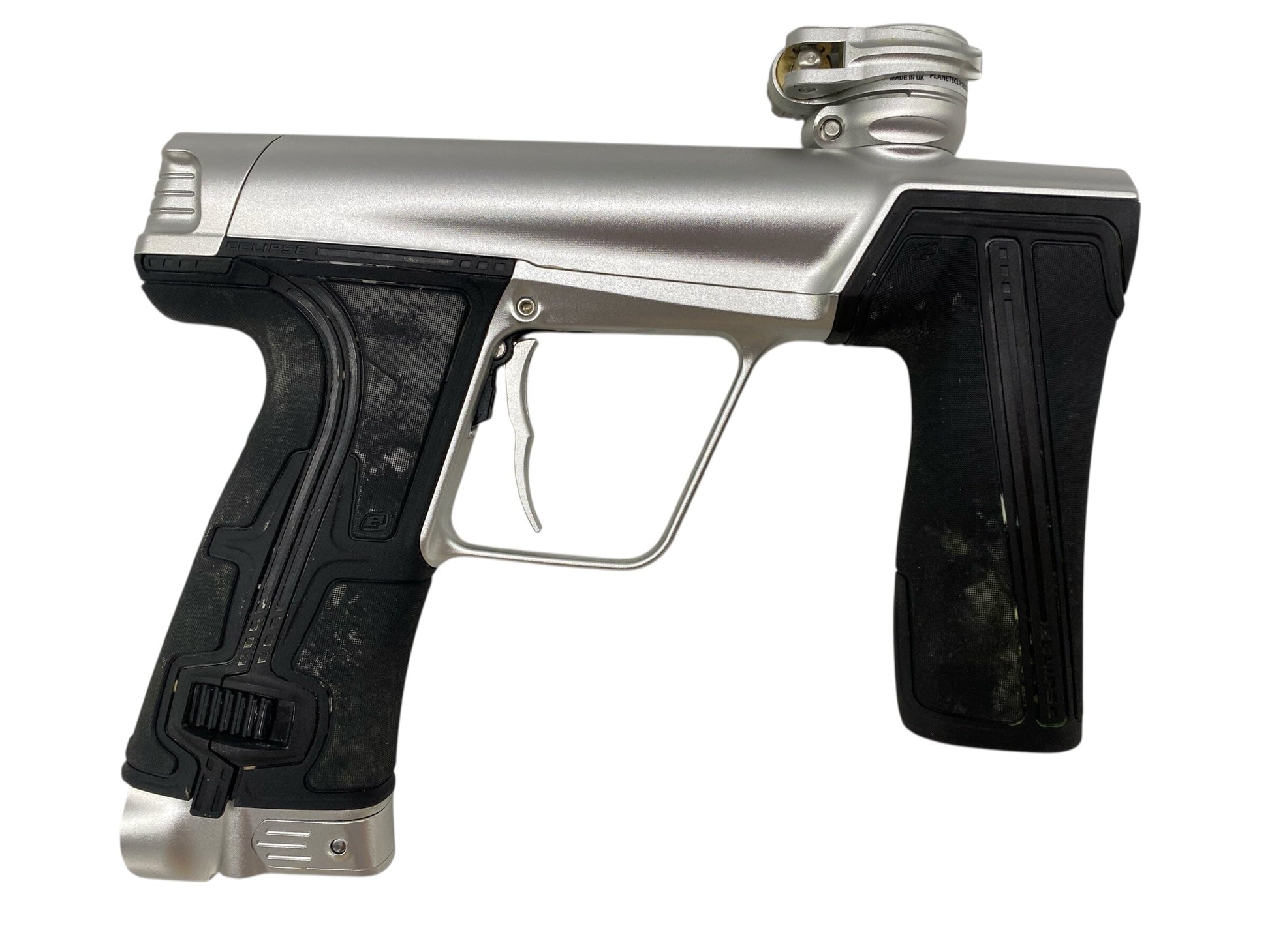 Used Planet Eclipse Cs3 Pro Paintball Gun Silver Paintball Gun from CPXBrosPaintball Buy/Sell/Trade Paintball Markers, New Paintball Guns, Paintball Hoppers, Paintball Masks, and Hormesis Headbands